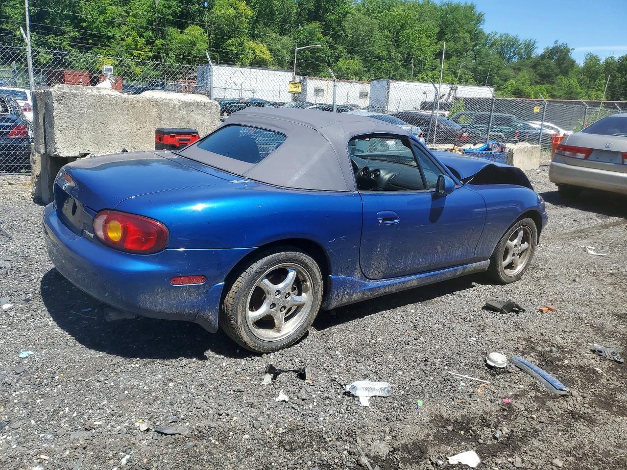 1999 Mazda Mx-5 Miata Синий vin: JM1NB3539X0133743