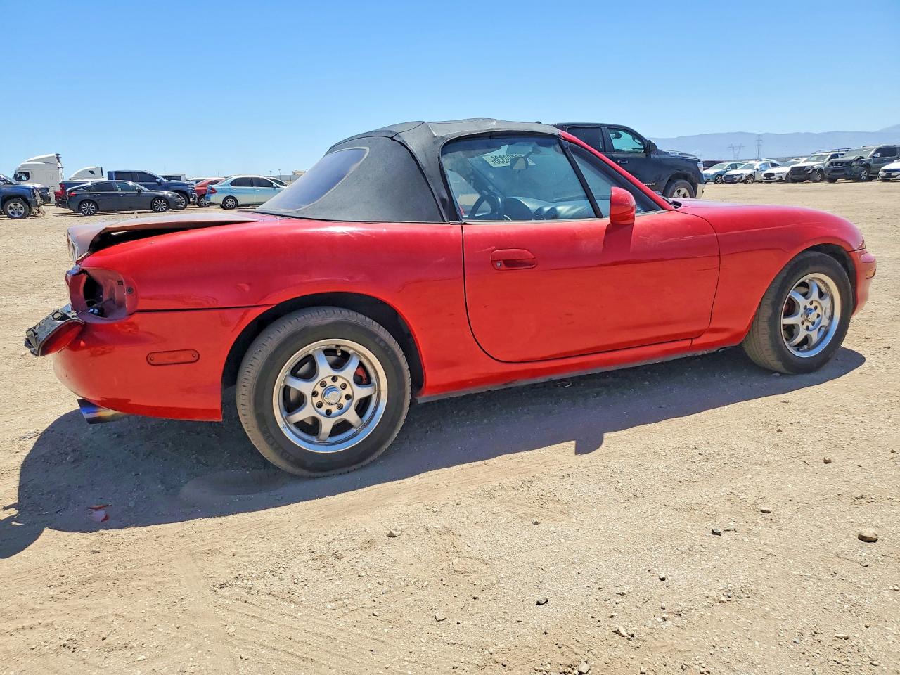1999 Mazda Mx-5 Miata Red vin: JM1NB3539X0134696