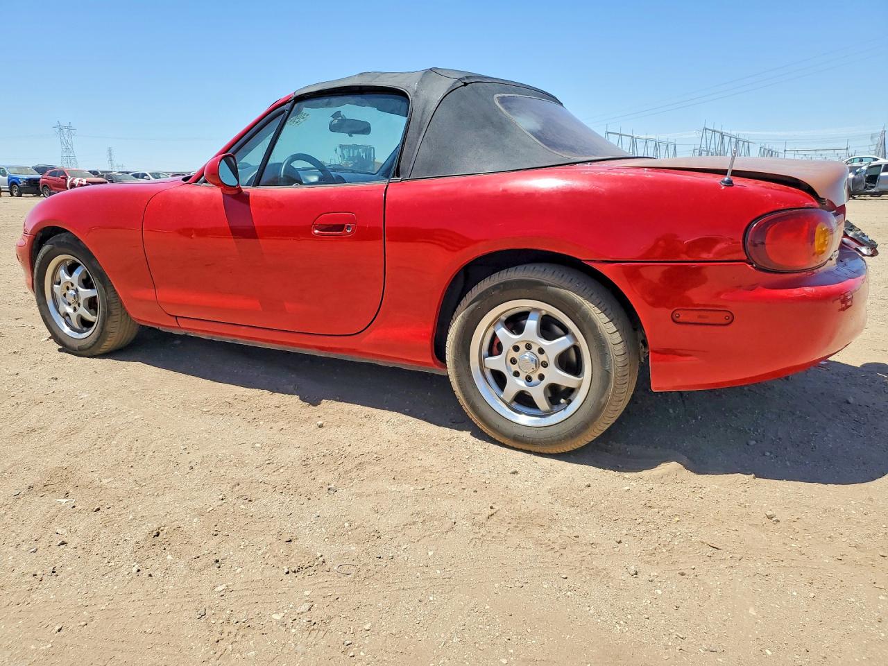 1999 Mazda Mx-5 Miata Red vin: JM1NB3539X0134696
