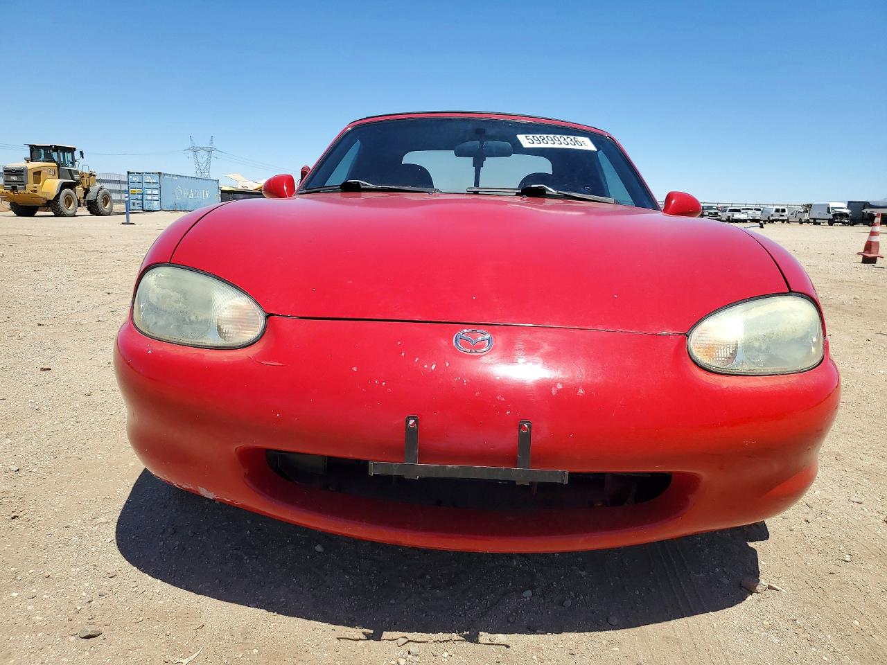 1999 Mazda Mx-5 Miata Red vin: JM1NB3539X0134696