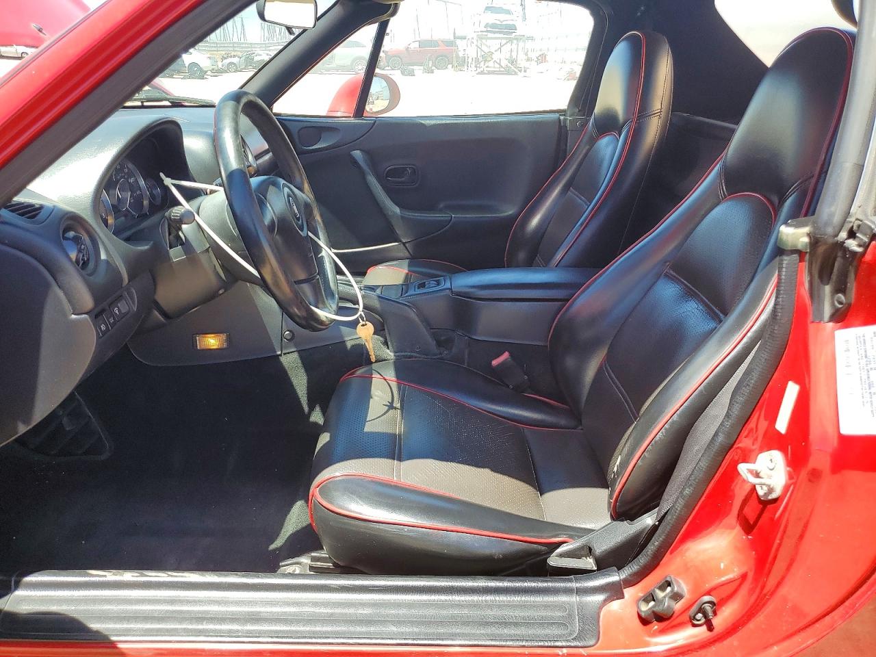 1999 Mazda Mx-5 Miata Red vin: JM1NB3539X0134696
