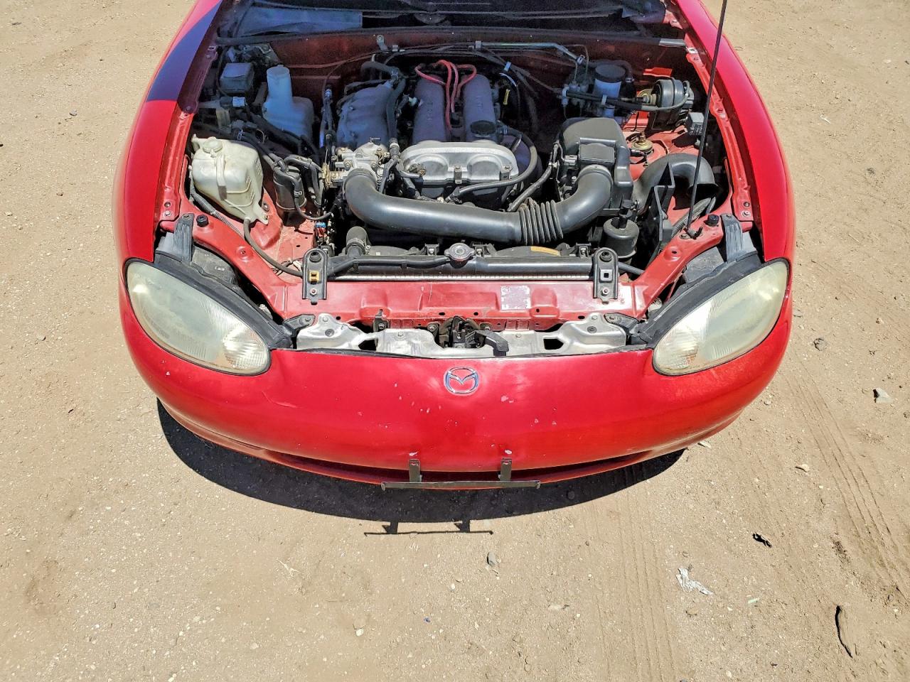 1999 Mazda Mx-5 Miata Red vin: JM1NB3539X0134696