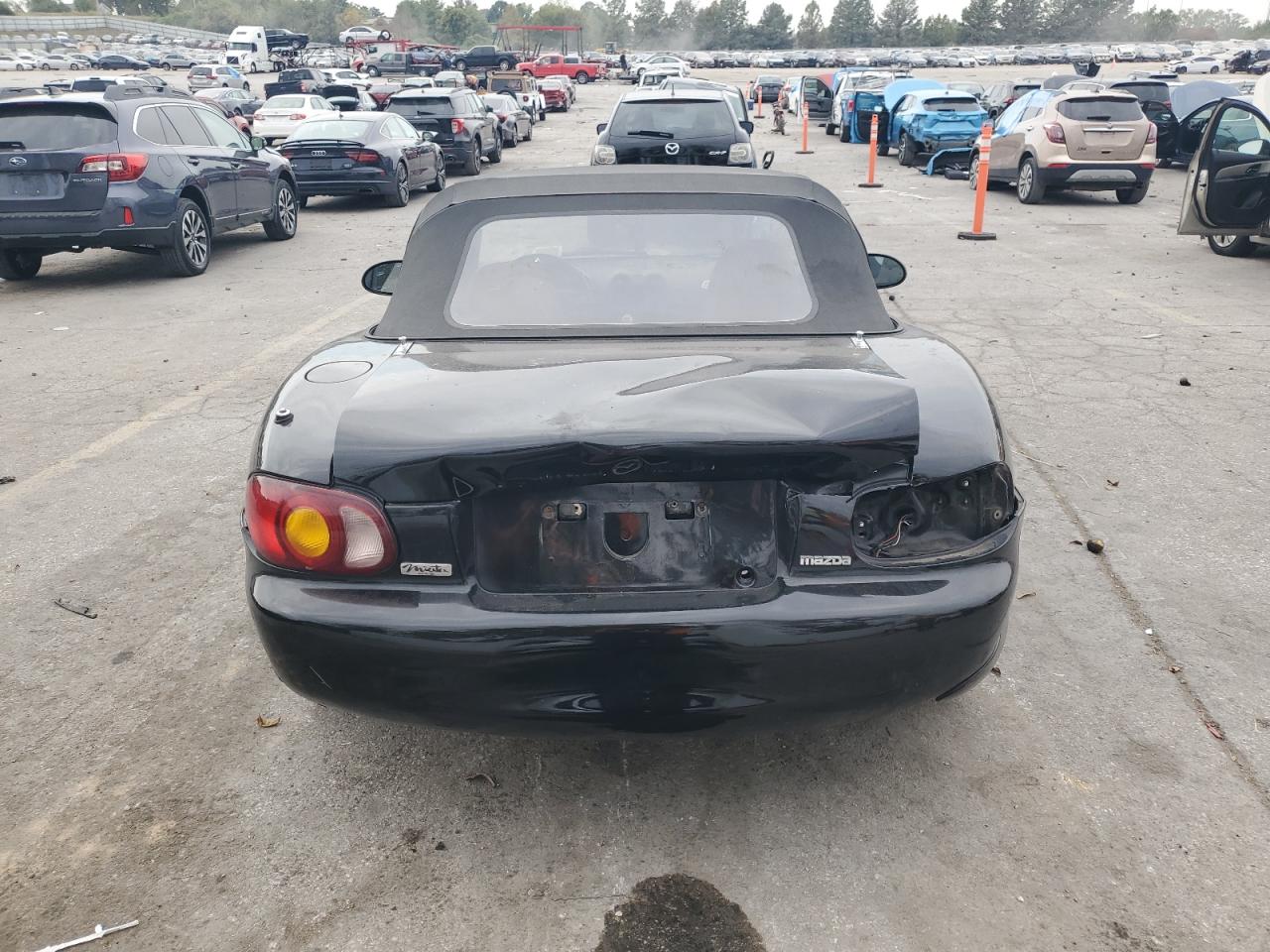1999 Mazda Mx-5 Miata Black vin: JM1NB3539X0138733
