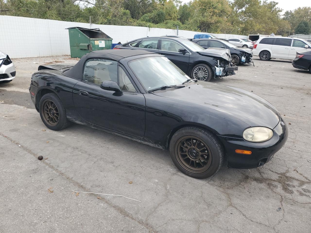 1999 Mazda Mx-5 Miata Black vin: JM1NB3539X0138733