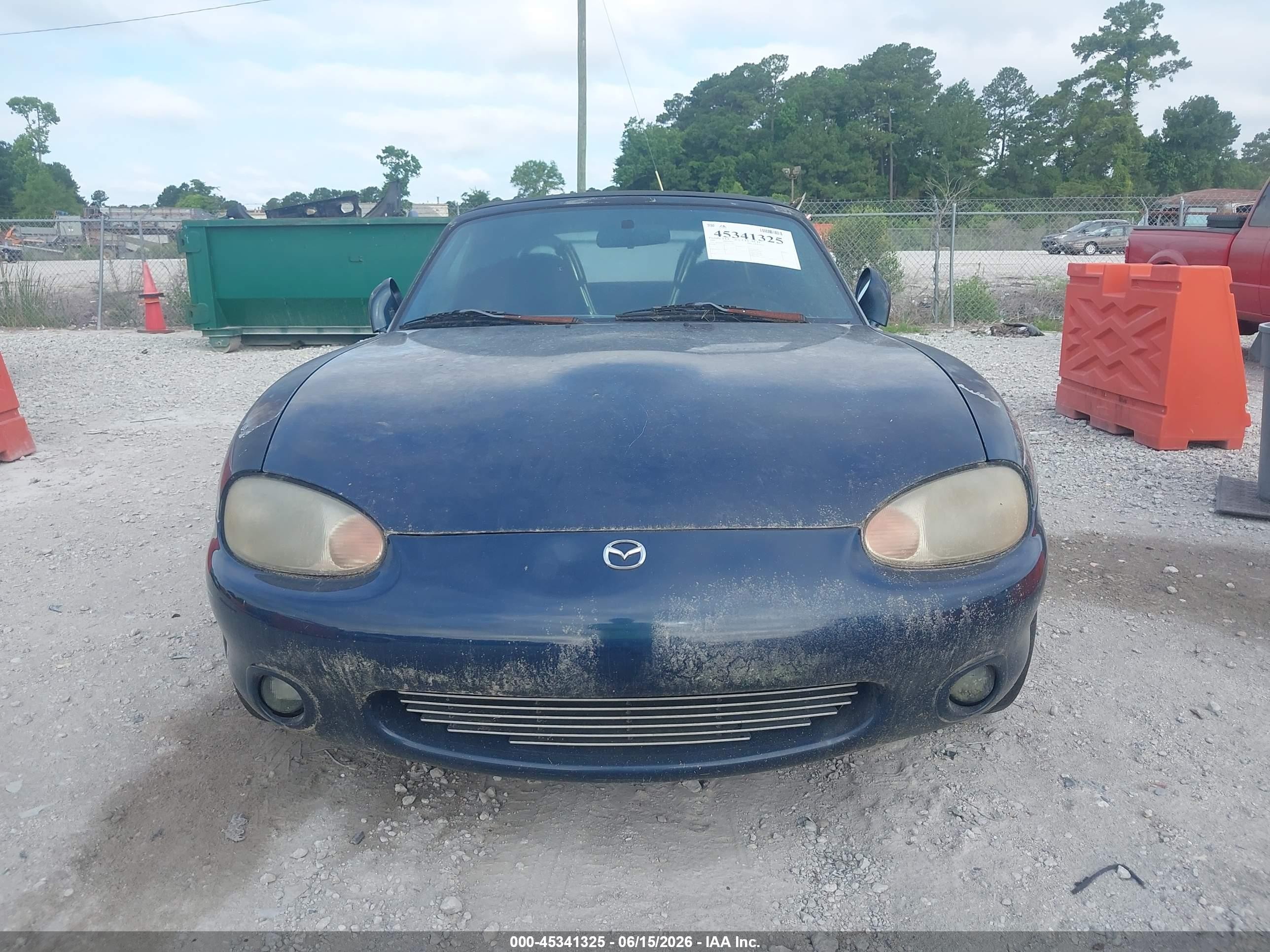 2000 Mazda Mx-5 Miata Ls/special Edition Зеленый vin: JM1NB3539Y0147465
