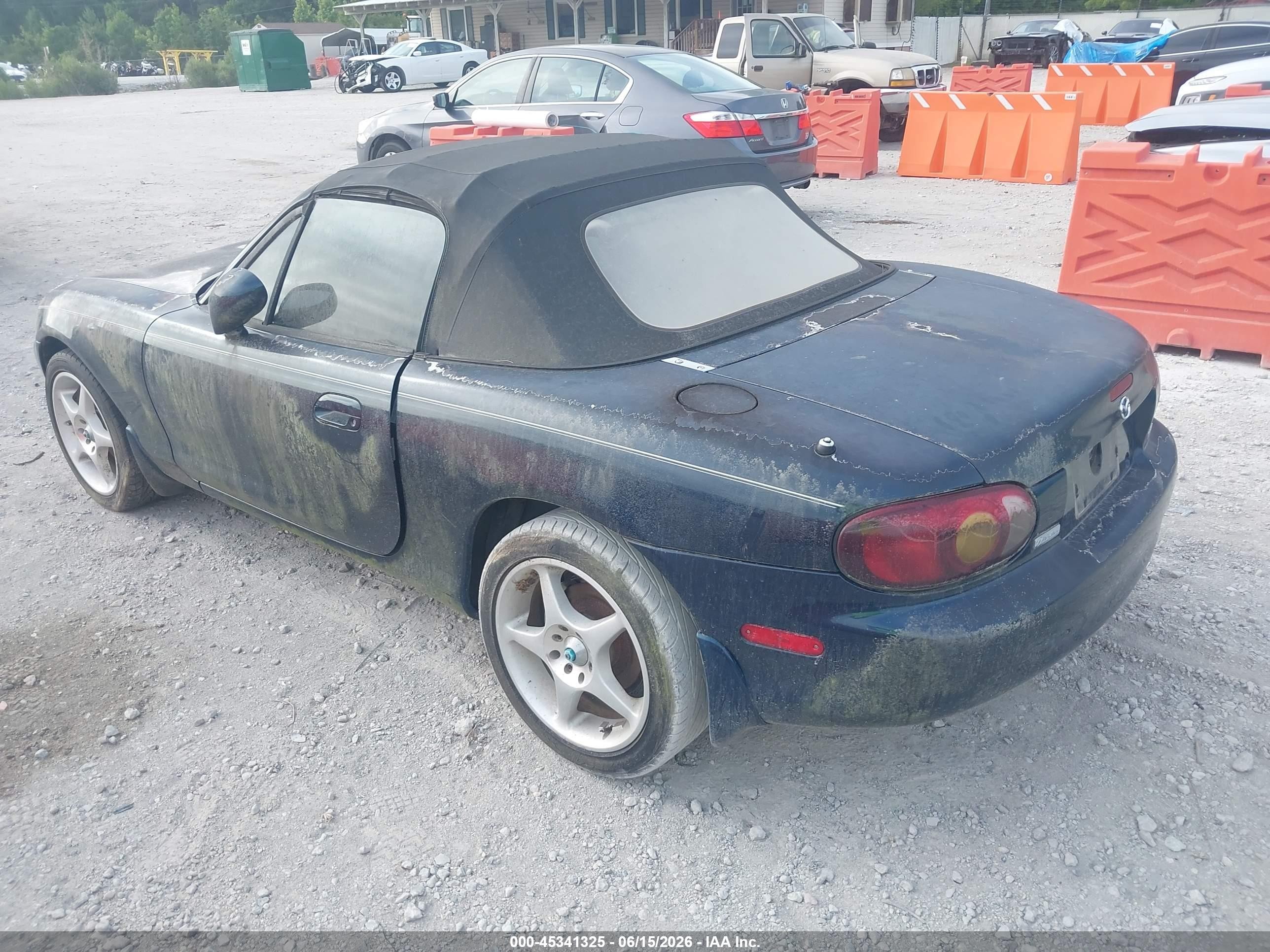 2000 Mazda Mx-5 Miata Ls/special Edition Зеленый vin: JM1NB3539Y0147465