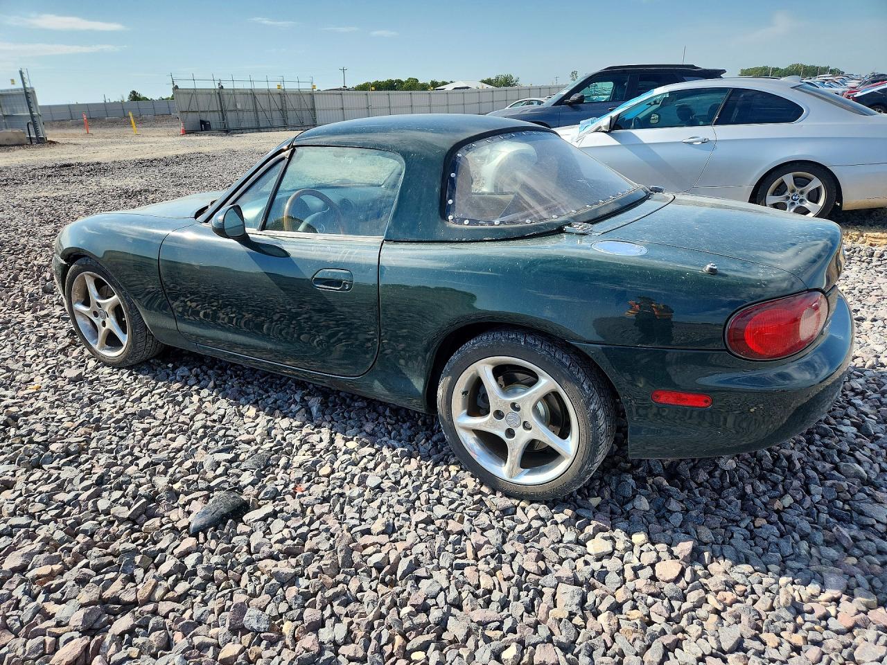 2001 Mazda Mx-5 Miata Base Gray vin: JM1NB353X10213575