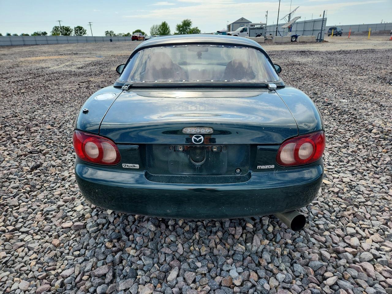 2001 Mazda Mx-5 Miata Base Gray vin: JM1NB353X10213575