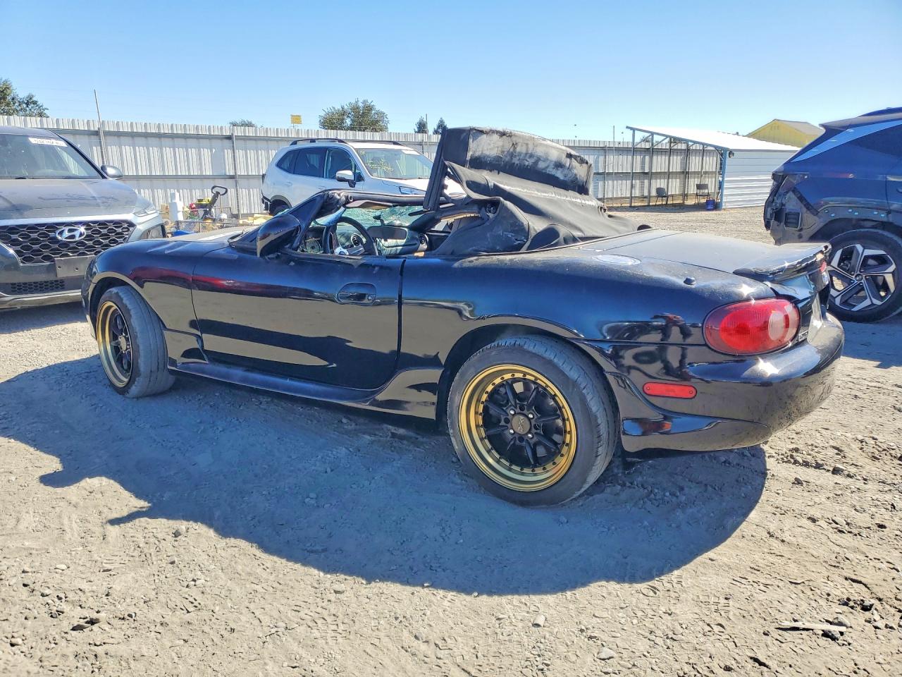 2001 Mazda Mx-5 Miata Base Черный vin: JM1NB353X10213754