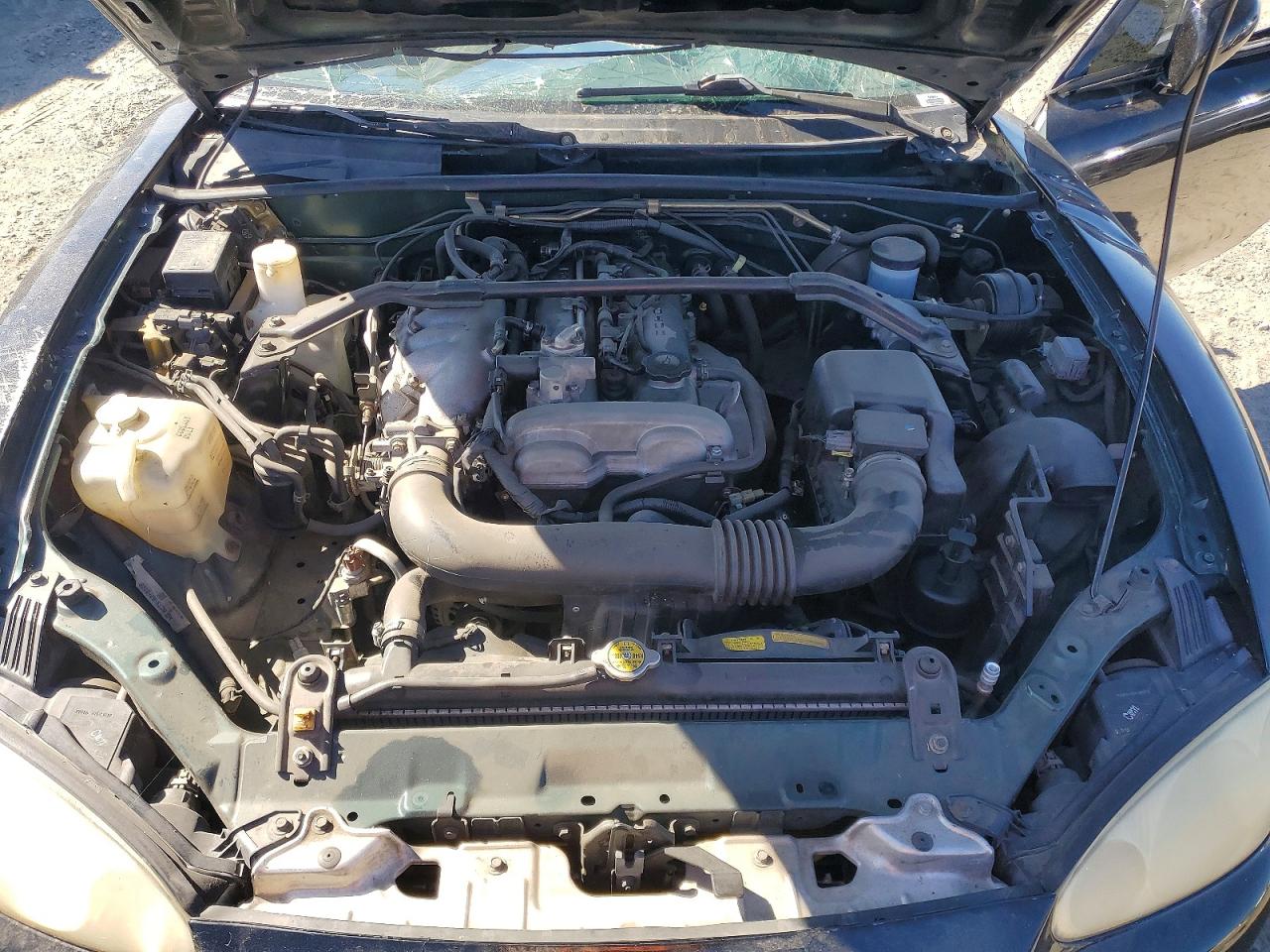 2001 Mazda Mx-5 Miata Base Черный vin: JM1NB353X10213754