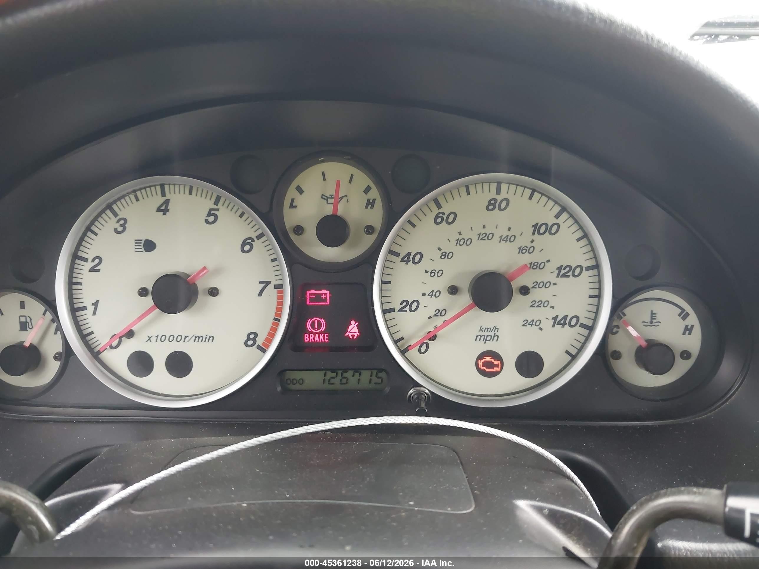 2003 Mazda Mx-5 Miata Cloth/ls/se/shinsen Blue vin: JM1NB353X30303019