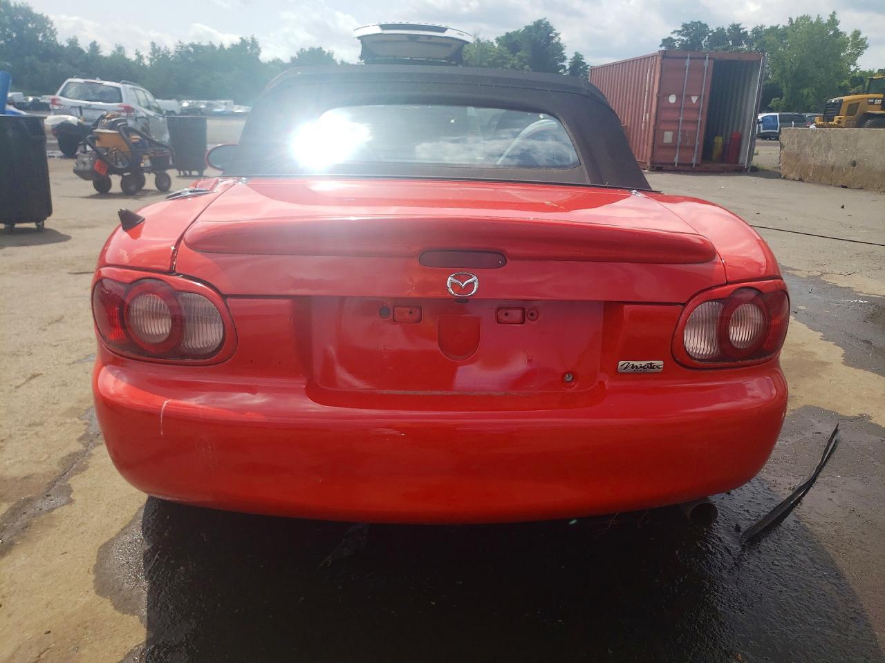 2003 Mazda Mx-5 Miata Base Red vin: JM1NB353X30305272