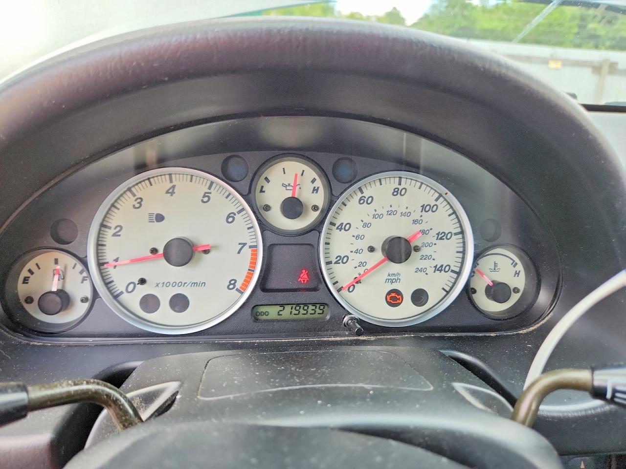 2005 Mazda Mx-5 Miata Base Blue vin: JM1NB353X50410302