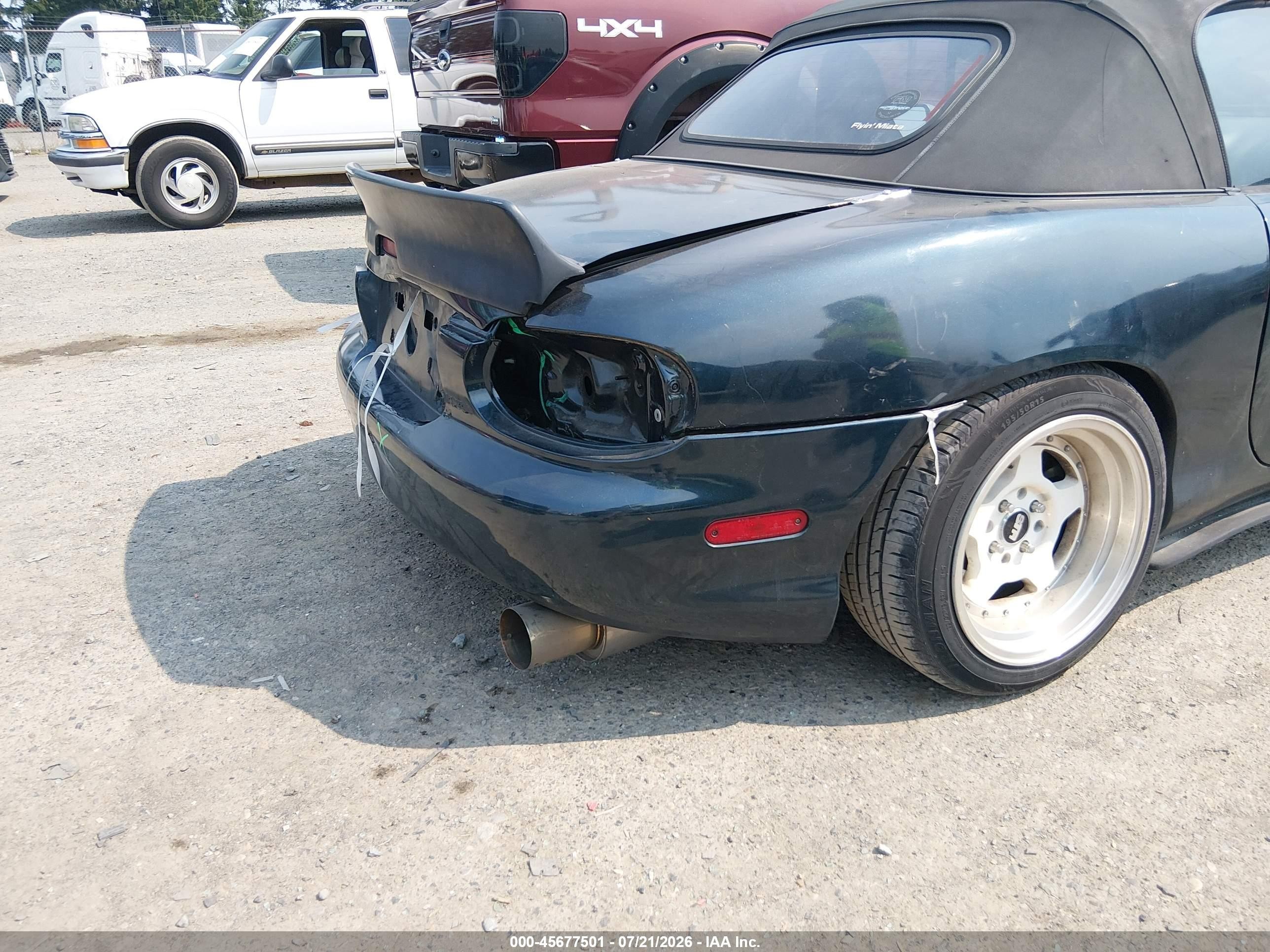 2005 Mazda Mx-5 Miata Cloth Синий vin: JM1NB353X50414284