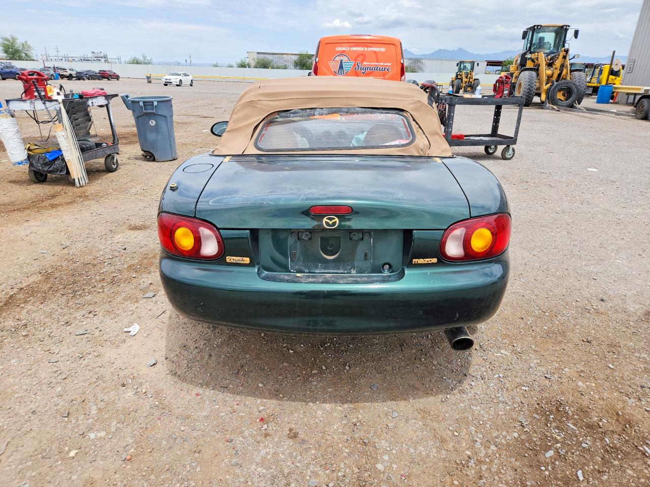 1999 Mazda Mx-5 Miata Green vin: JM1NB353XX0101030
