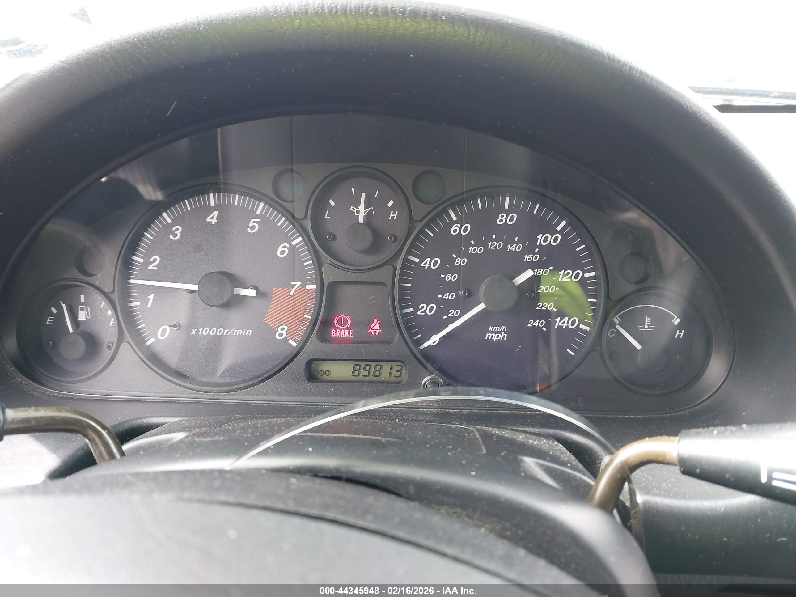 1999 Mazda Mx-5 Miata   White vin: JM1NB353XX0103571