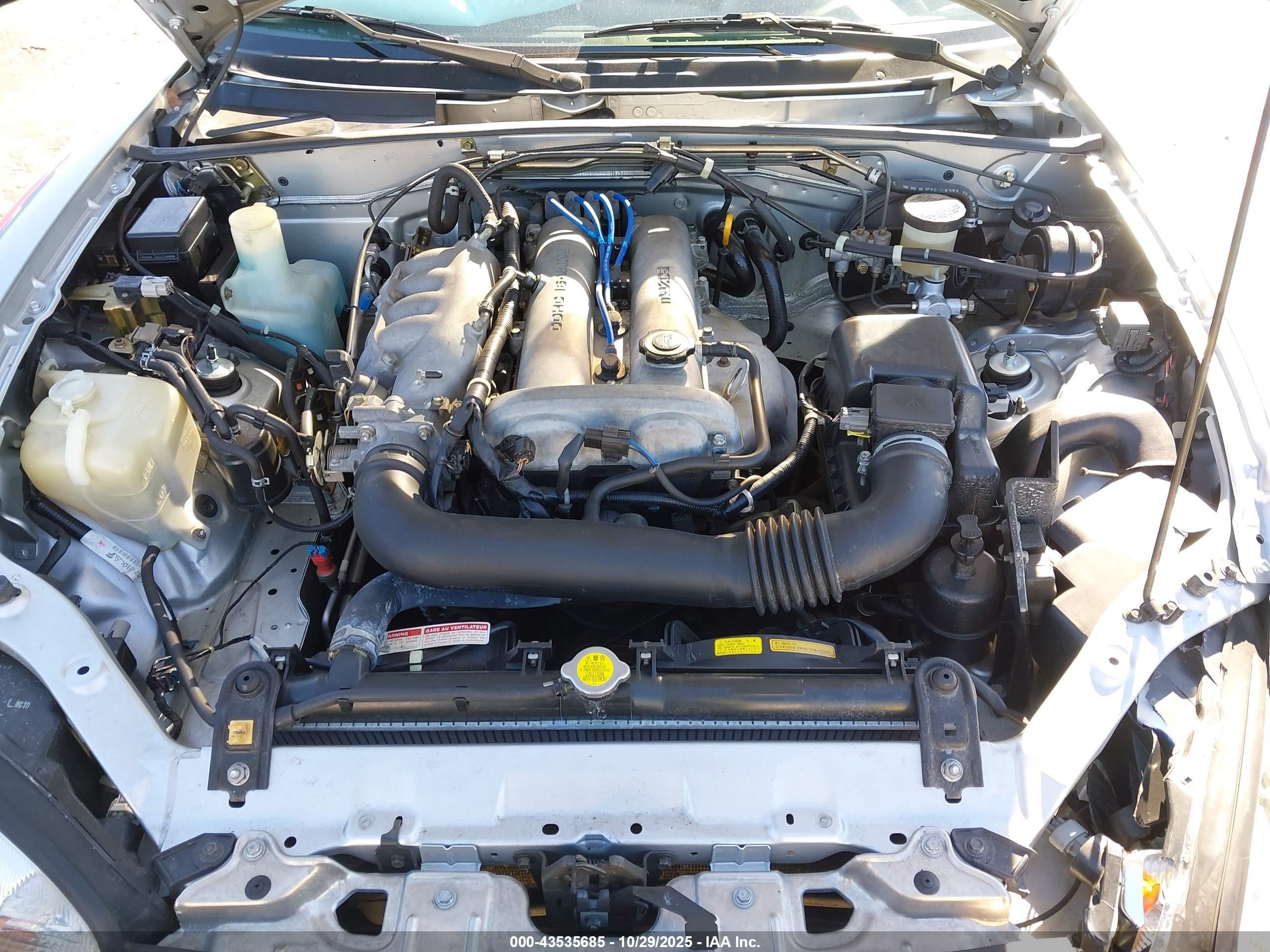 1999 Mazda Mx-5 Miata Leather Pkg/popular Equipment Pkg/sports Pkg/touring Pkg Silver vin: JM1NB353XX0137039