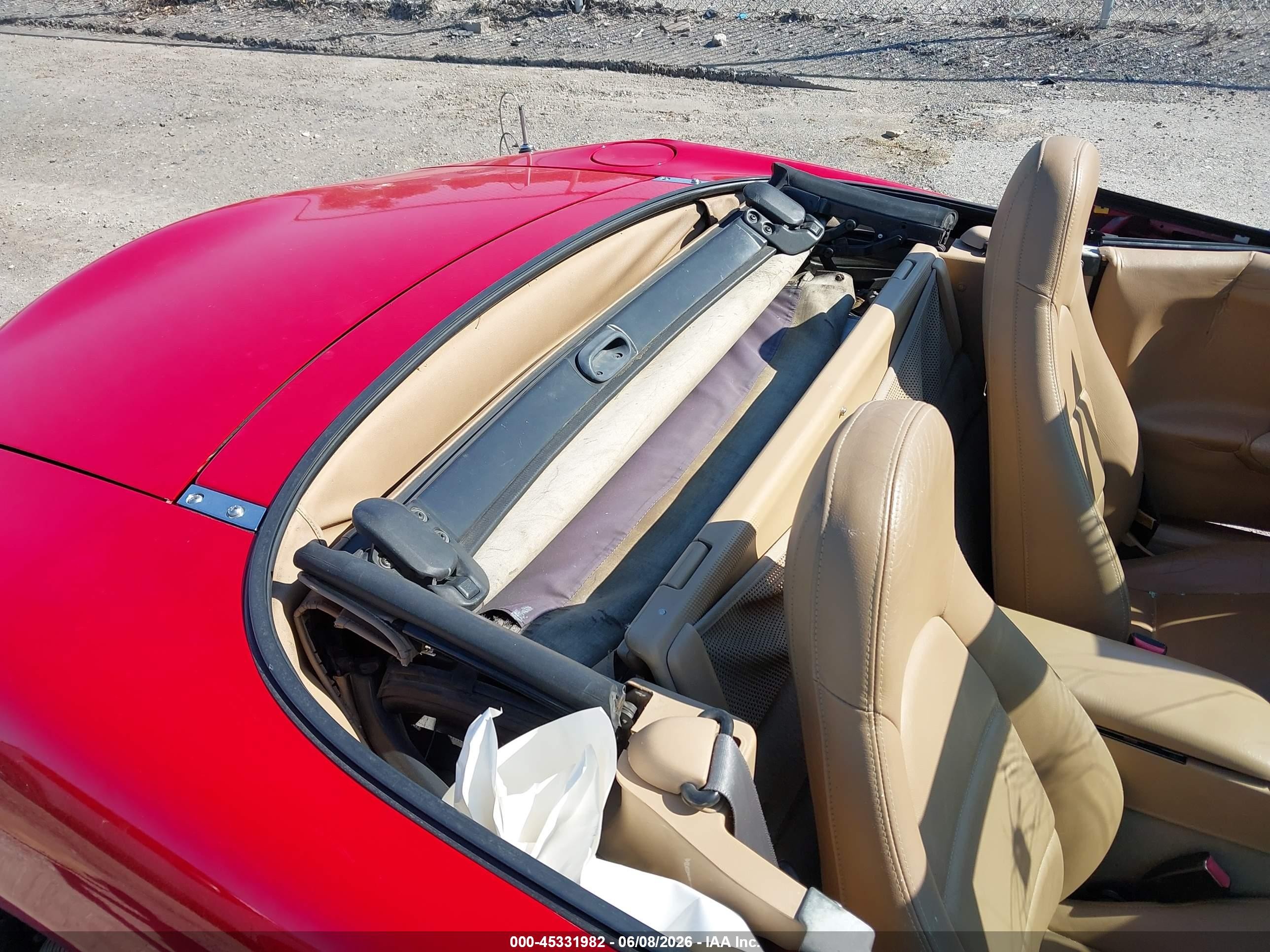 2000 Mazda Mx-5 Miata Ls/special Edition Red vin: JM1NB353XY0146535
