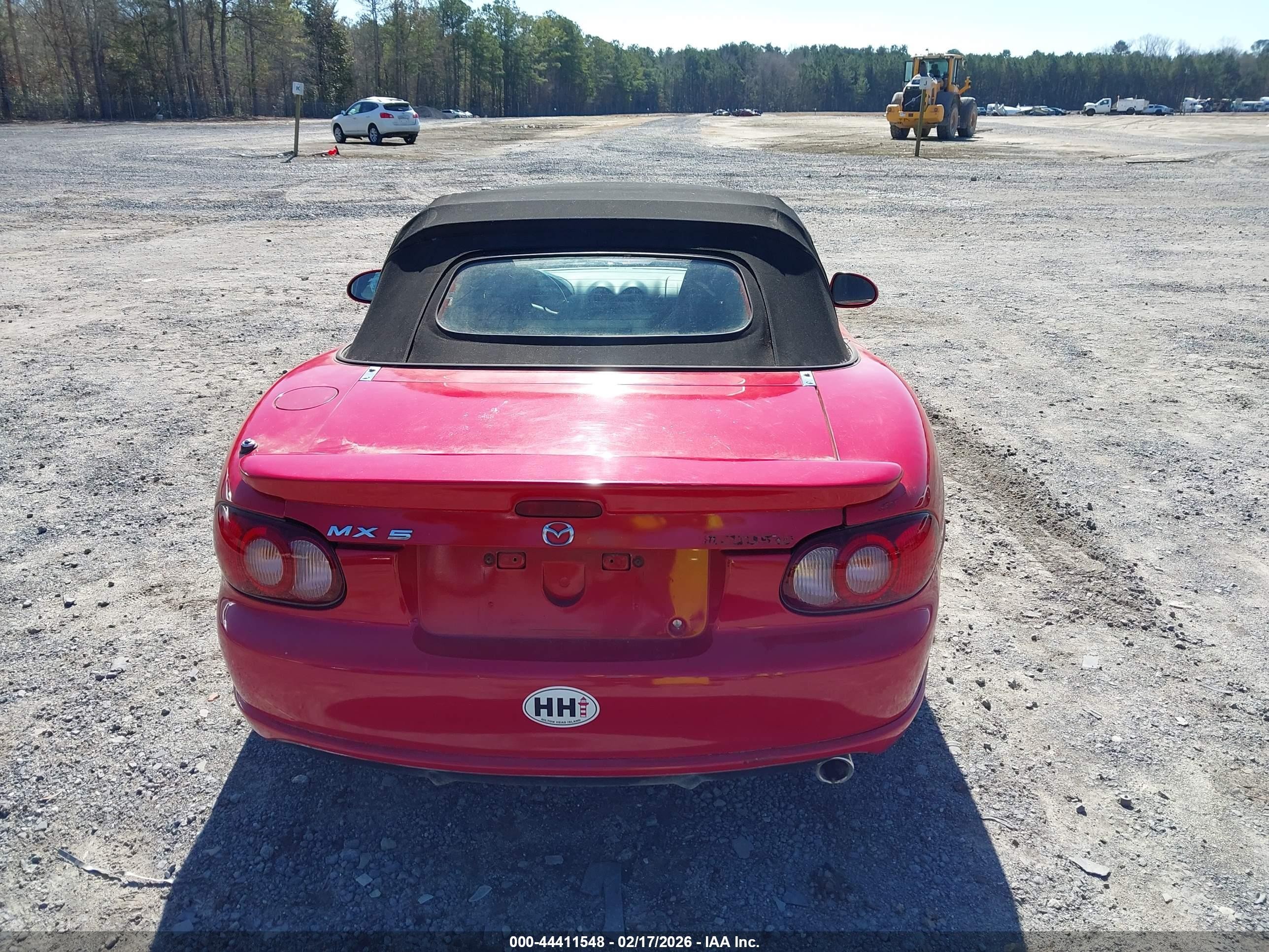 2004 Mazda Mazdaspeed Mx-5 Miata Cloth Red vin: JM1NB354040409831