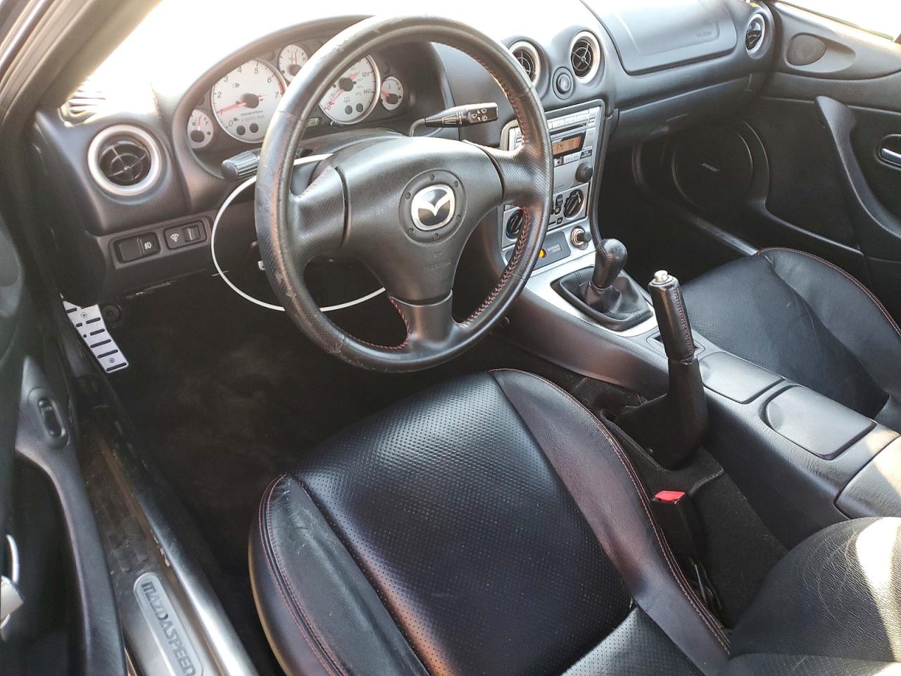 2005 Mazda Mx-5 Miata Speed Gray vin: JM1NB354050411483