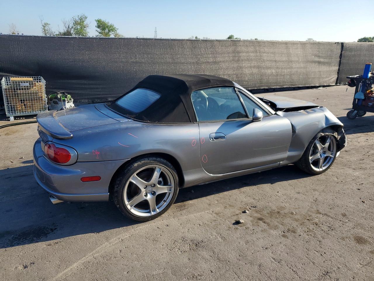 2005 Mazda Mx-5 Miata Speed Gray vin: JM1NB354050411483