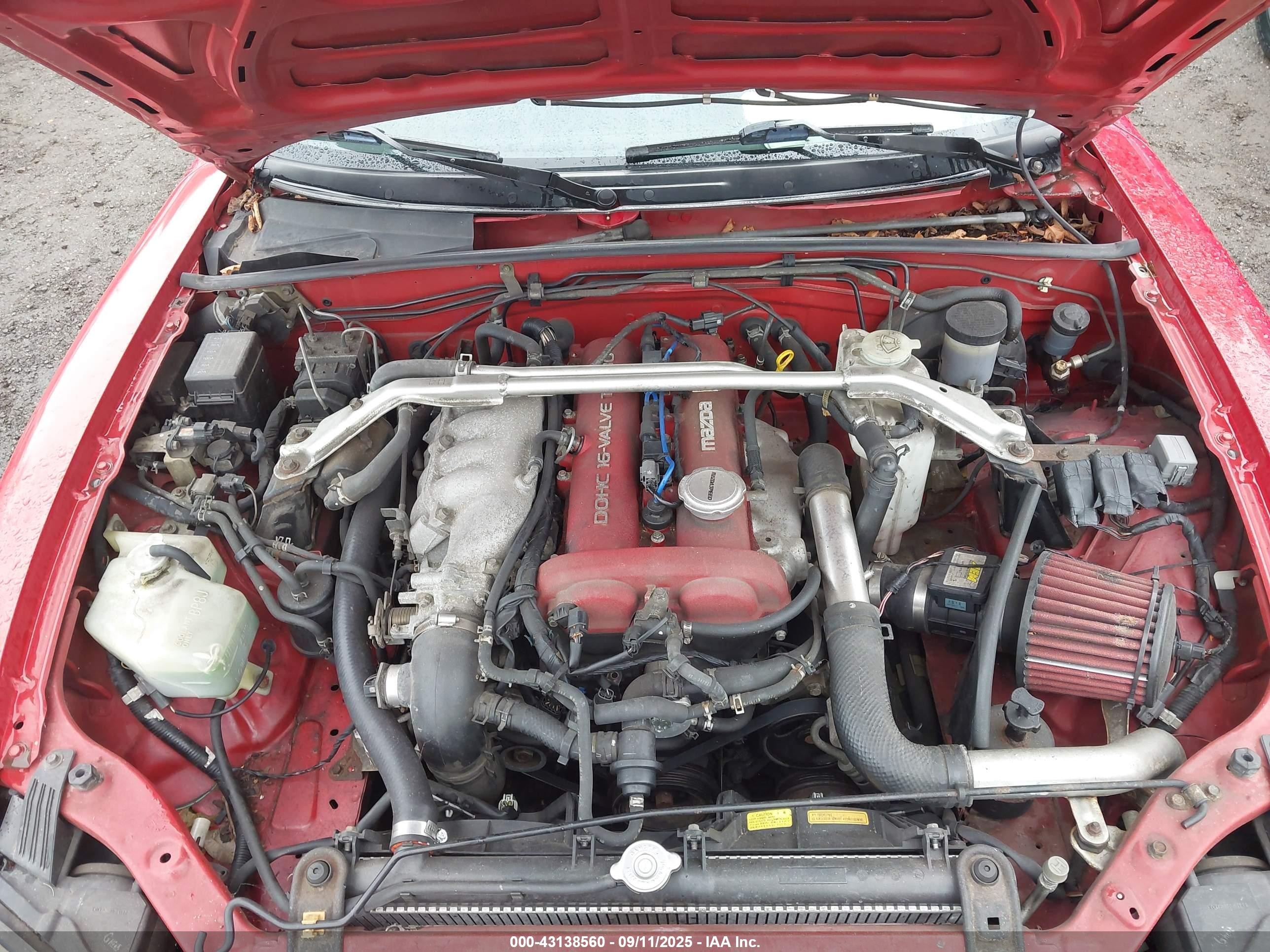2004 Mazda Mazdaspeed Mx-5 Miata Cloth Red vin: JM1NB354340406468