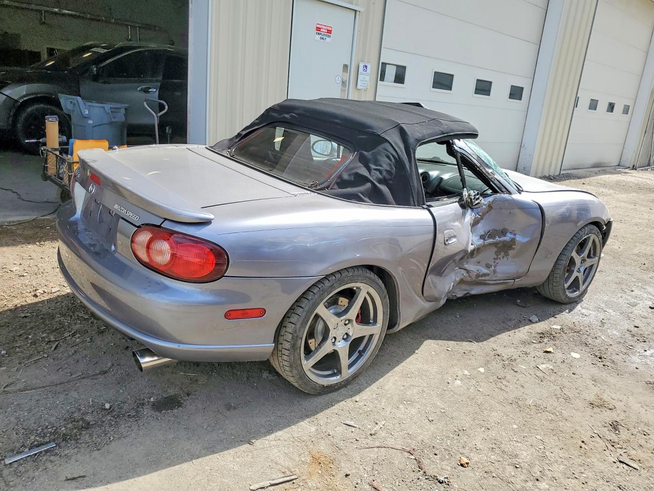 2004 Mazda Mx-5 Miata Speed Серый vin: JM1NB354440407385