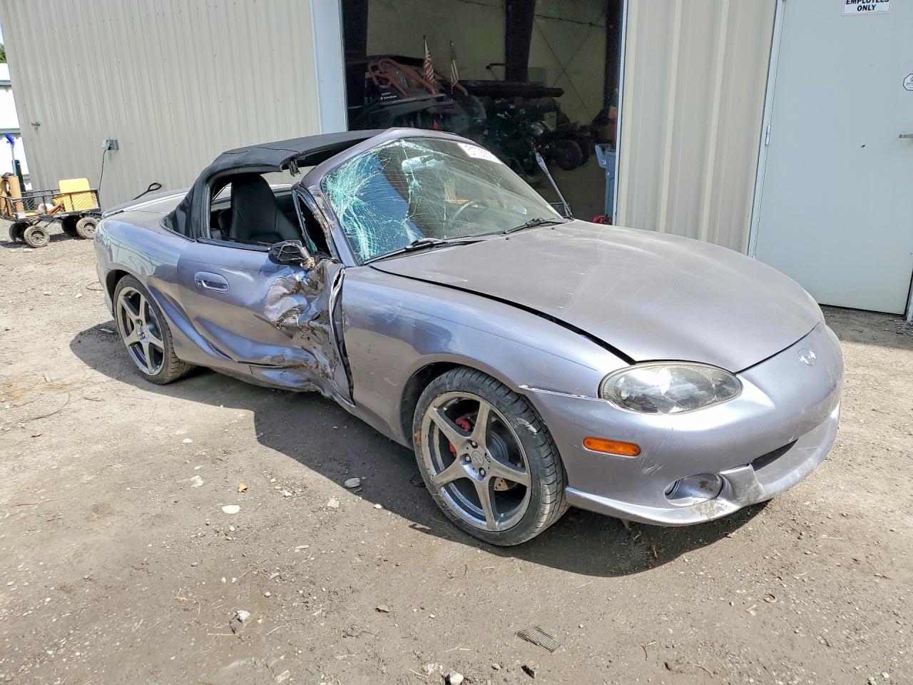 2004 Mazda Mx-5 Miata Speed Серый vin: JM1NB354440407385