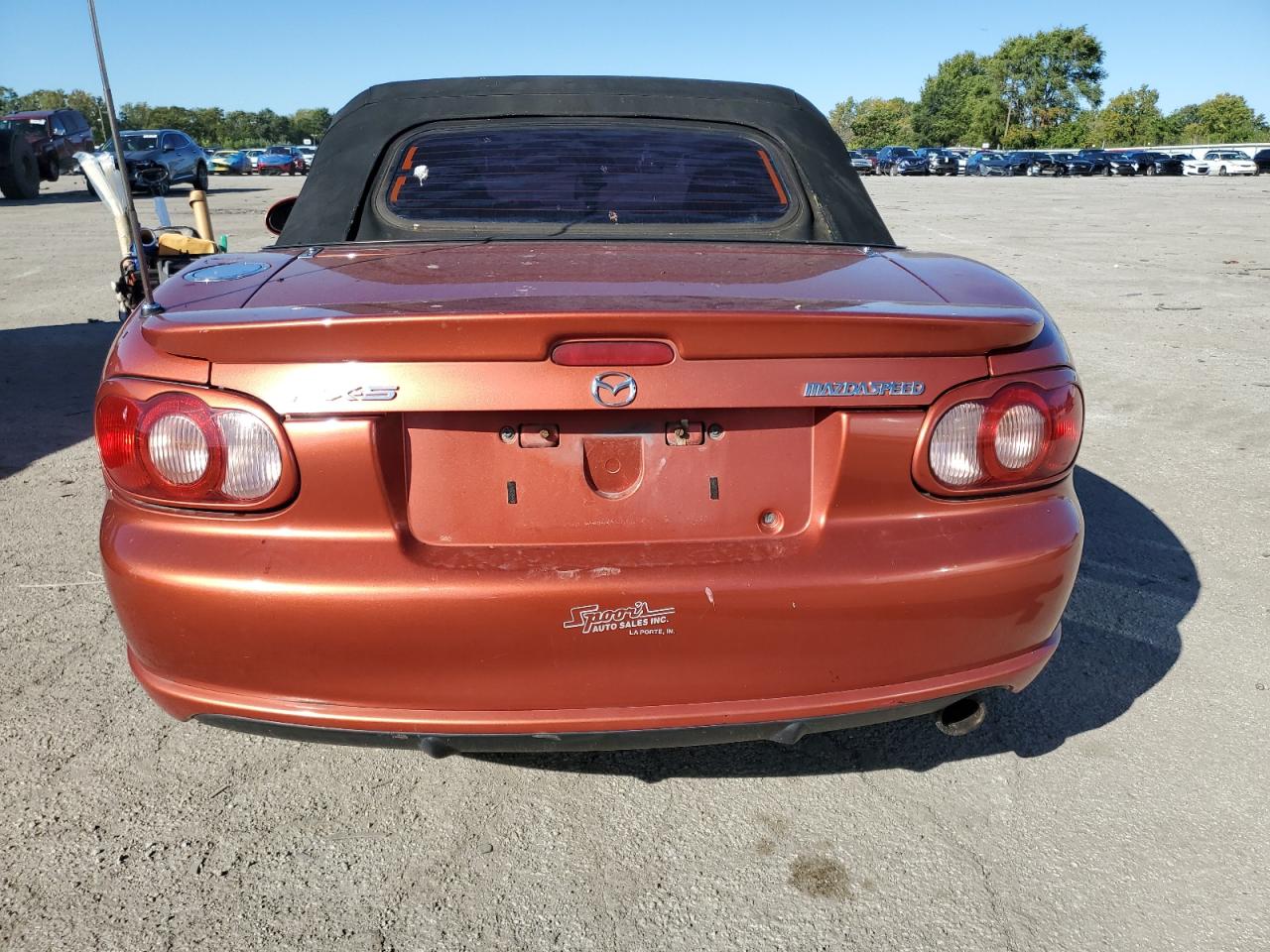 2005 Mazda Mx-5 Miata Speed Orange vin: JM1NB354550413018