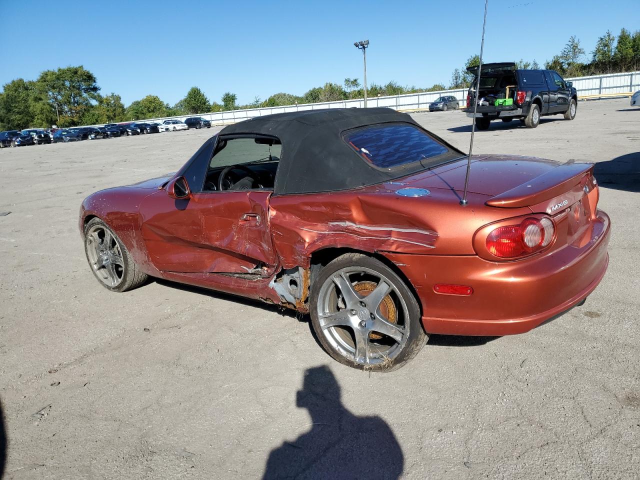 2005 Mazda Mx-5 Miata Speed Orange vin: JM1NB354550413018