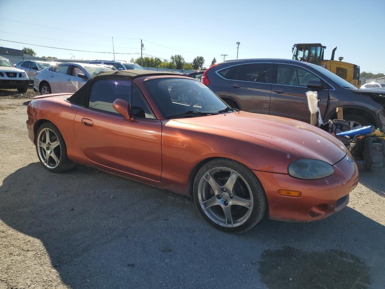 2005 Mazda Mx-5 Miata Speed Orange vin: JM1NB354550413018