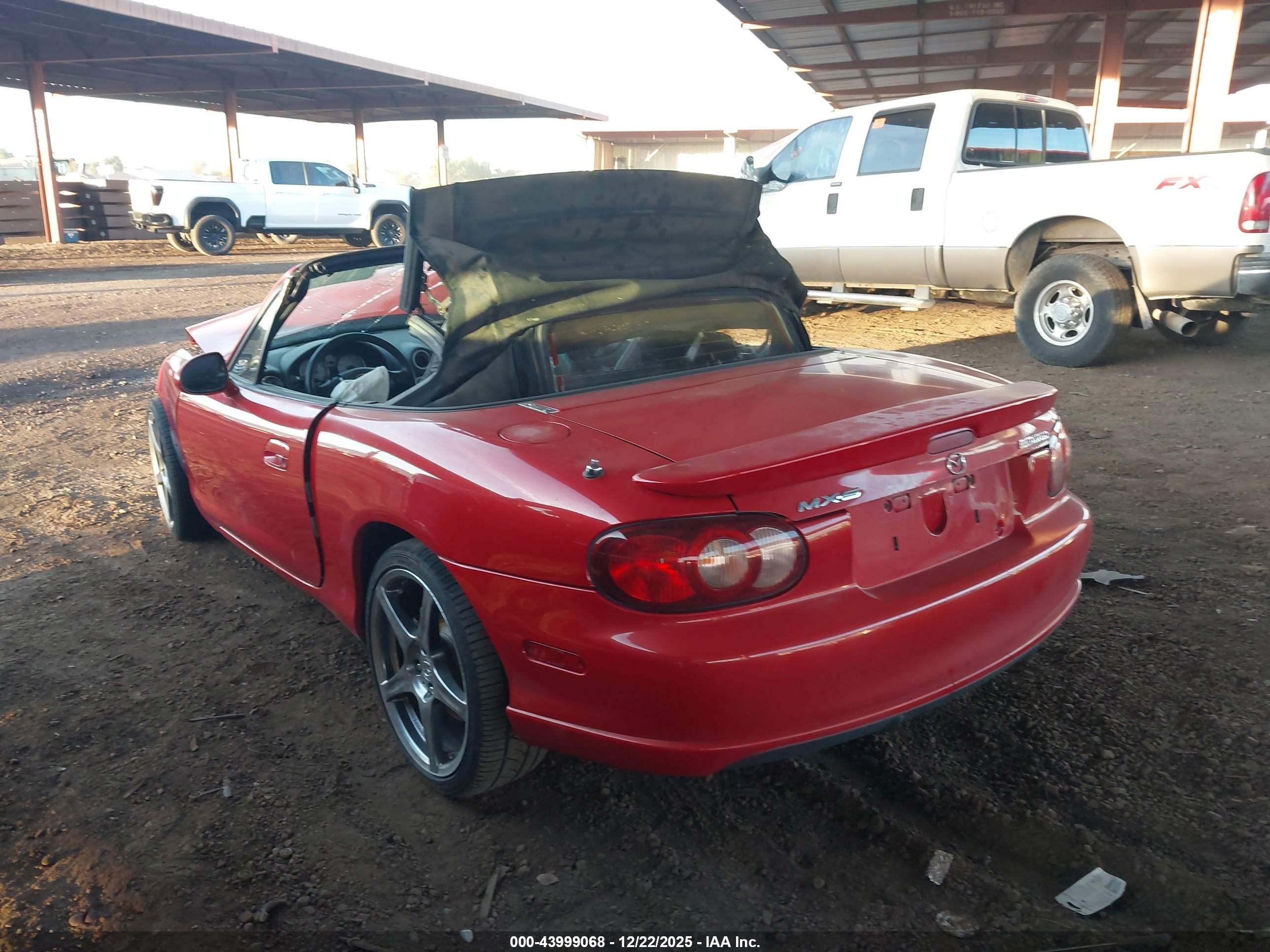 2004 Mazda Mazdaspeed Mx-5 Miata Cloth Красный vin: JM1NB354640409848