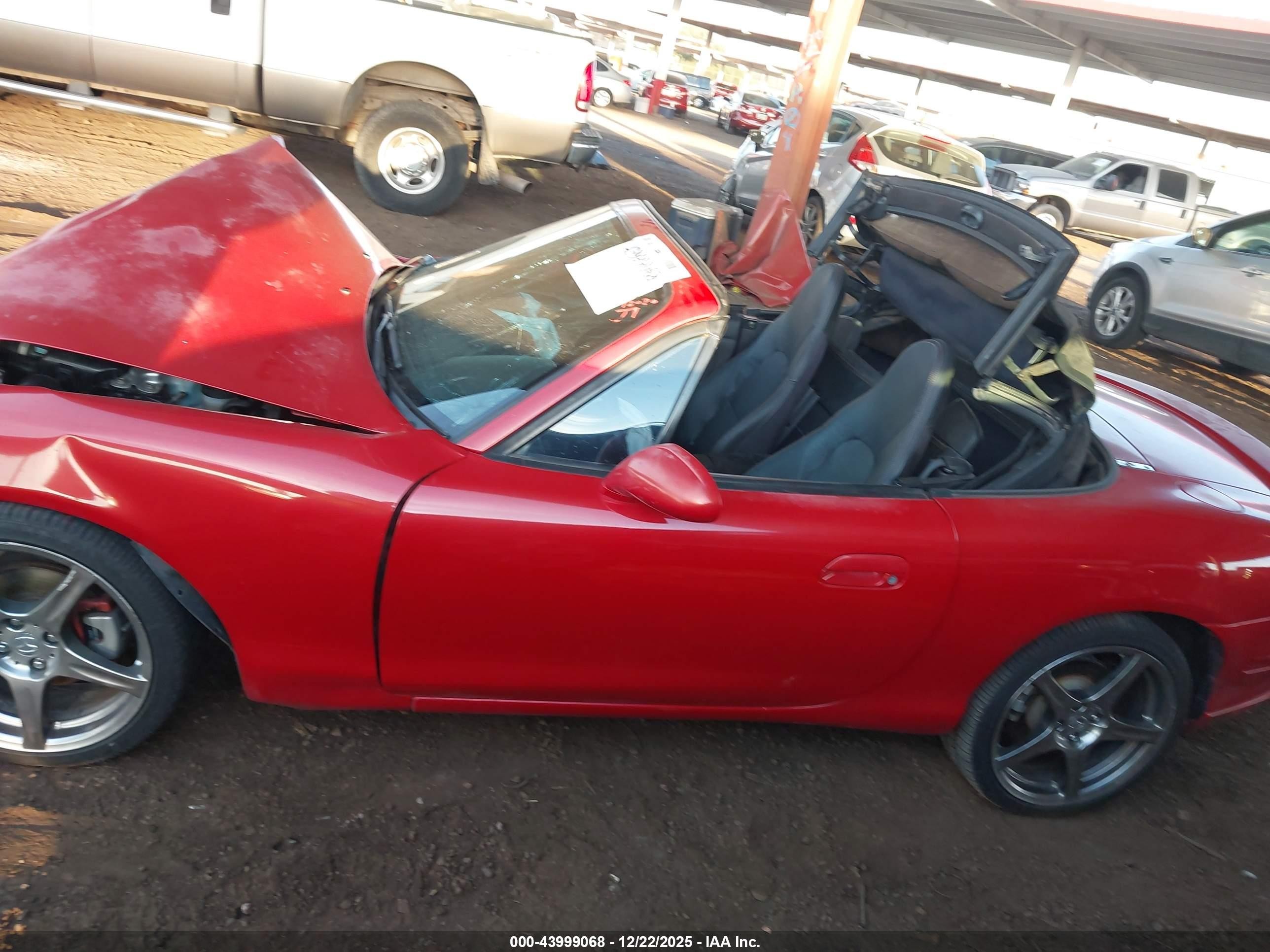 2004 Mazda Mazdaspeed Mx-5 Miata Cloth Красный vin: JM1NB354640409848