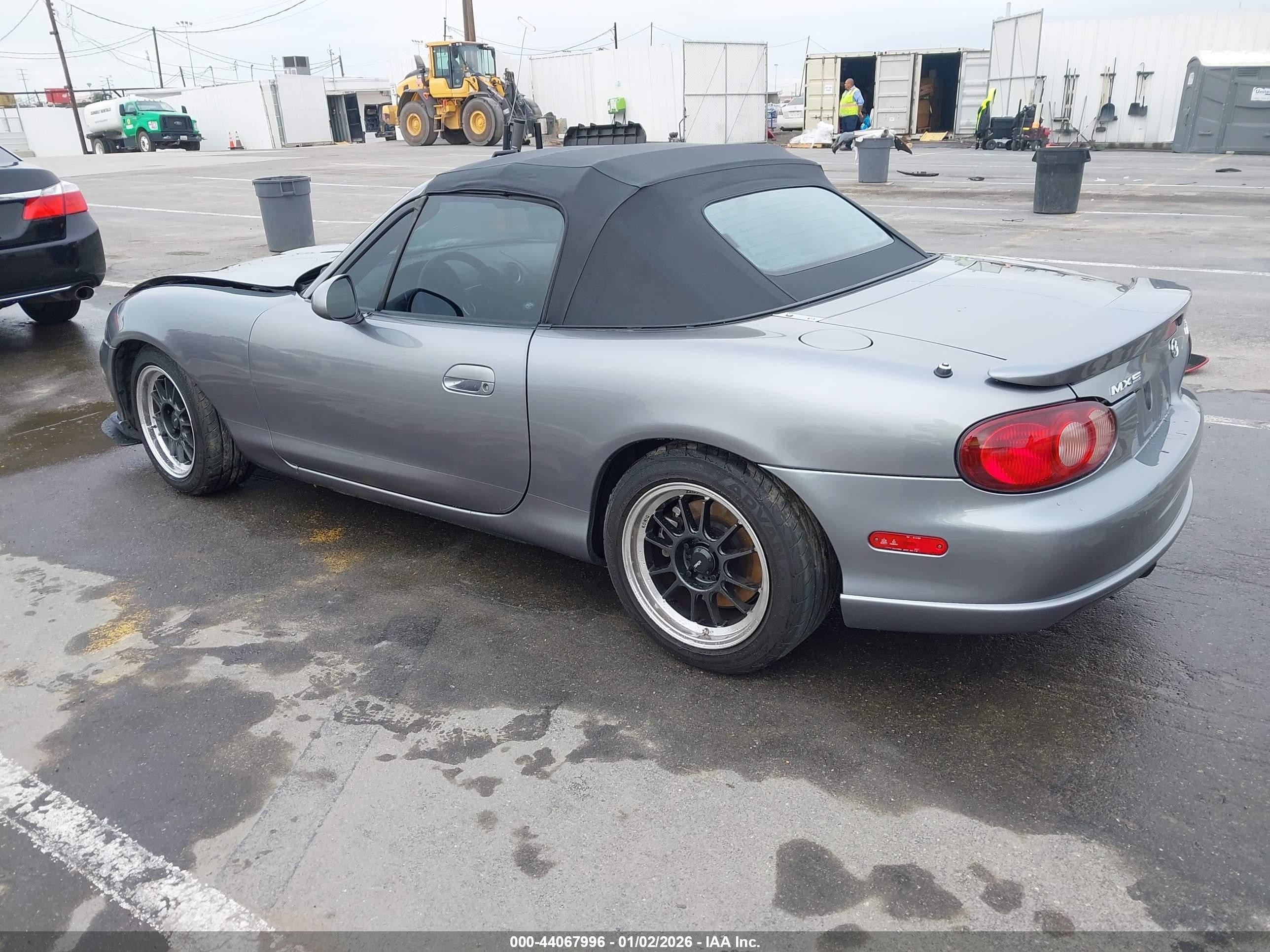 2004 Mazda Mazdaspeed Mx-5 Miata Cloth Серебряный vin: JM1NB354840408572
