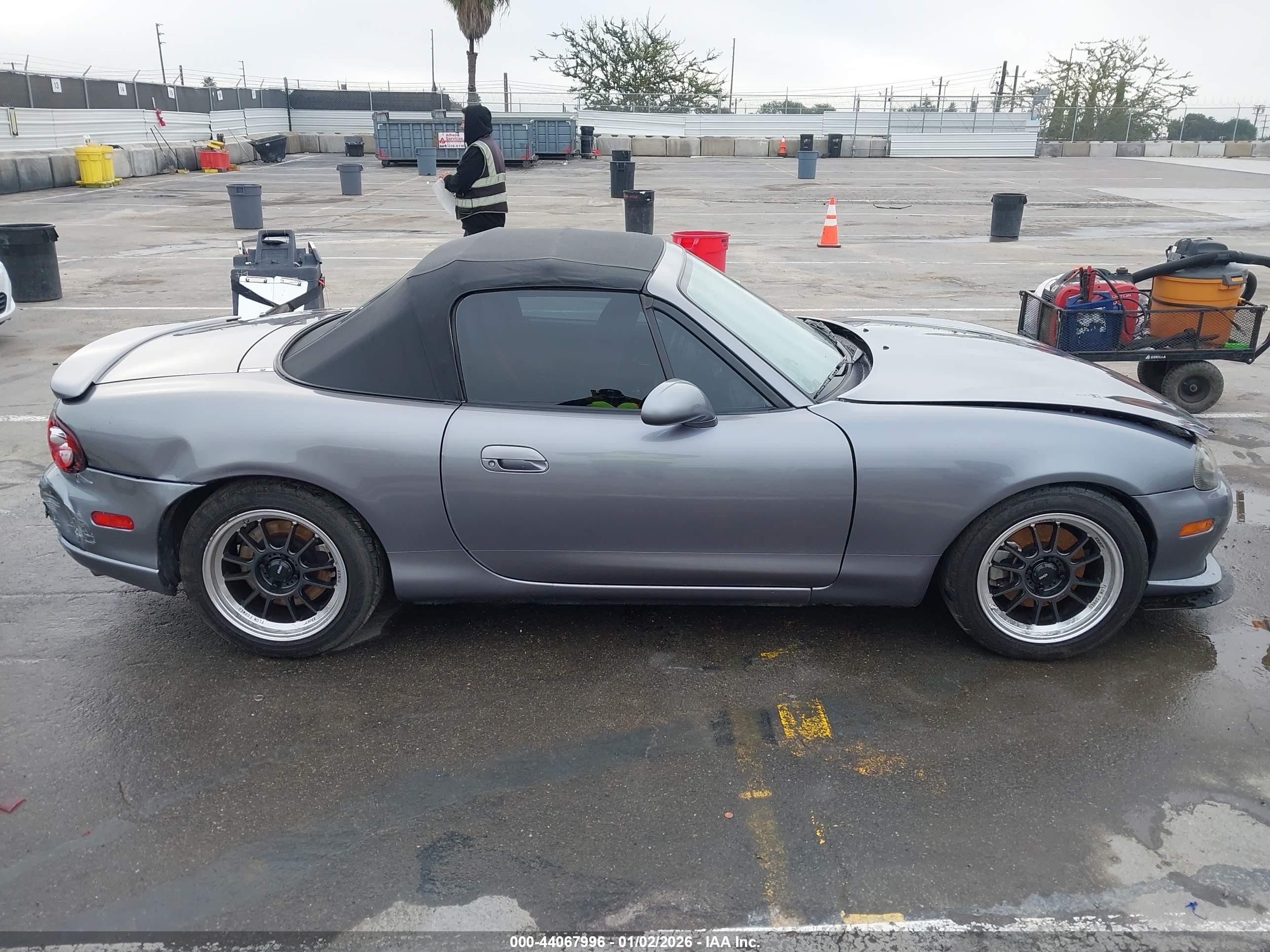2004 Mazda Mazdaspeed Mx-5 Miata Cloth Серебряный vin: JM1NB354840408572