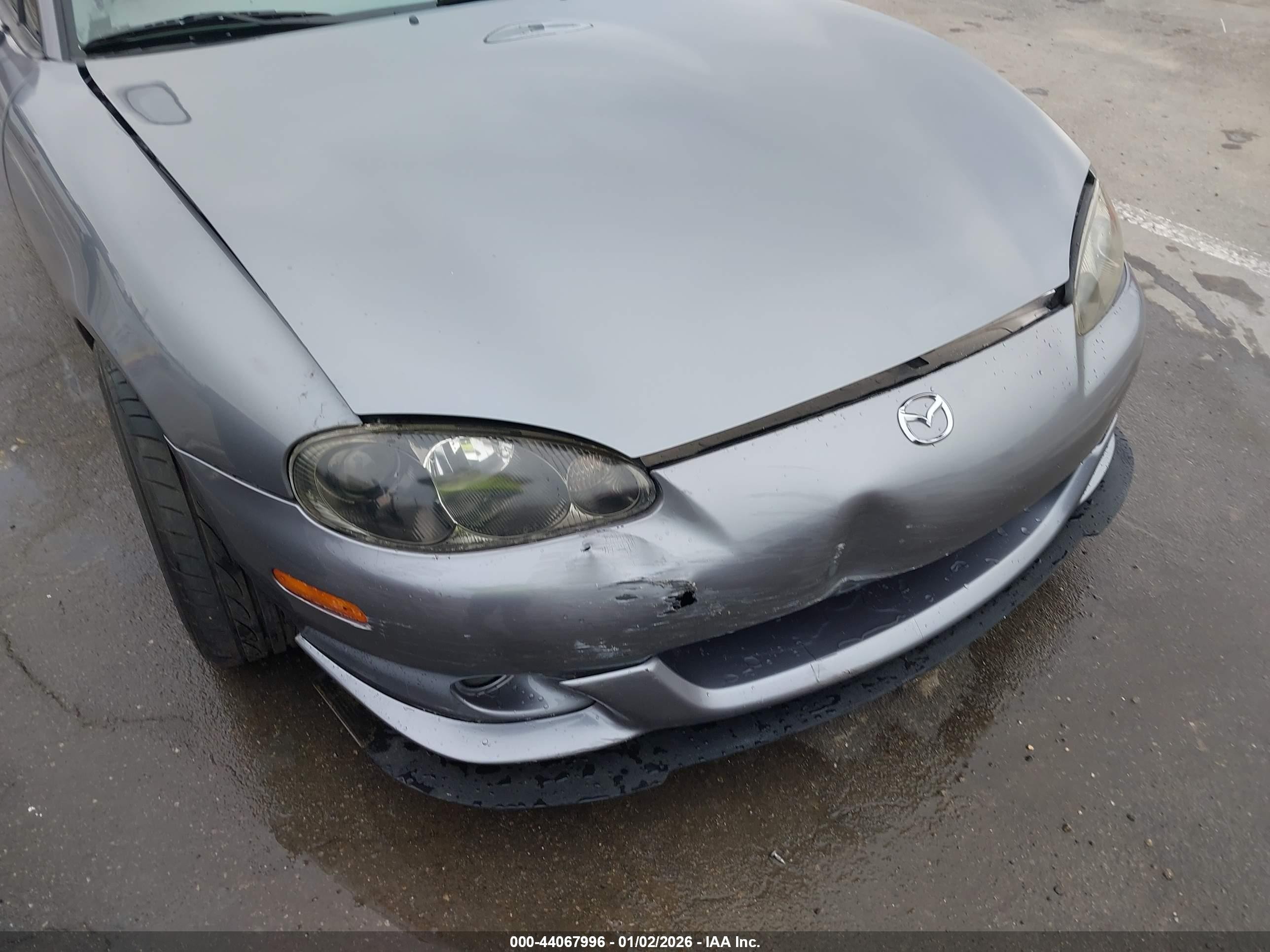 2004 Mazda Mazdaspeed Mx-5 Miata Cloth Серебряный vin: JM1NB354840408572