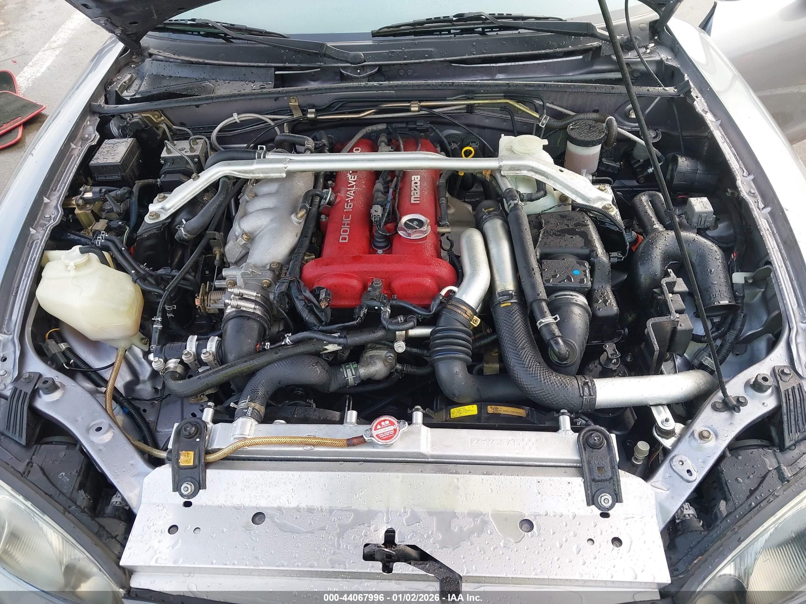2004 Mazda Mazdaspeed Mx-5 Miata Cloth Серебряный vin: JM1NB354840408572