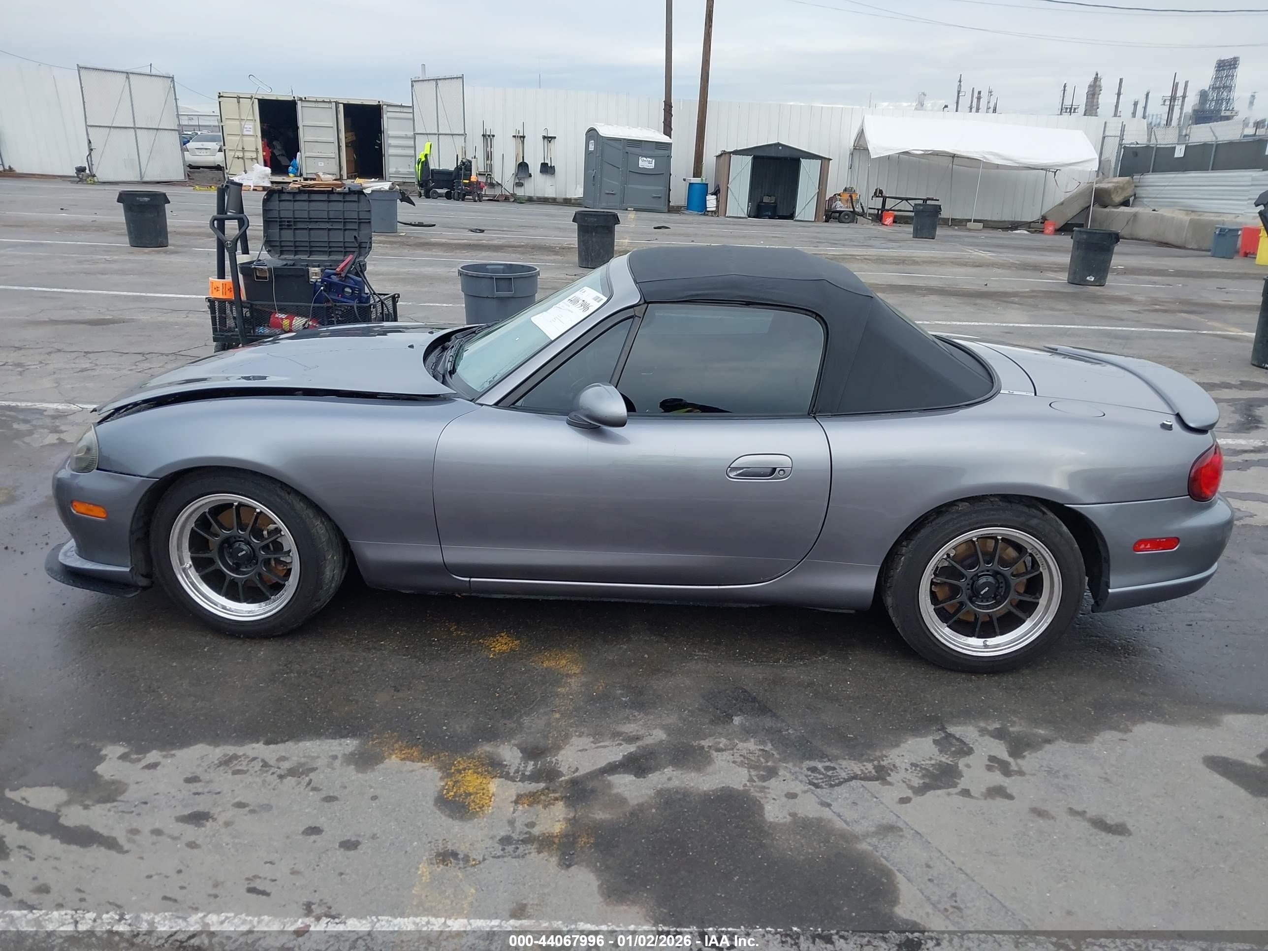 2004 Mazda Mazdaspeed Mx-5 Miata Cloth Серебряный vin: JM1NB354840408572