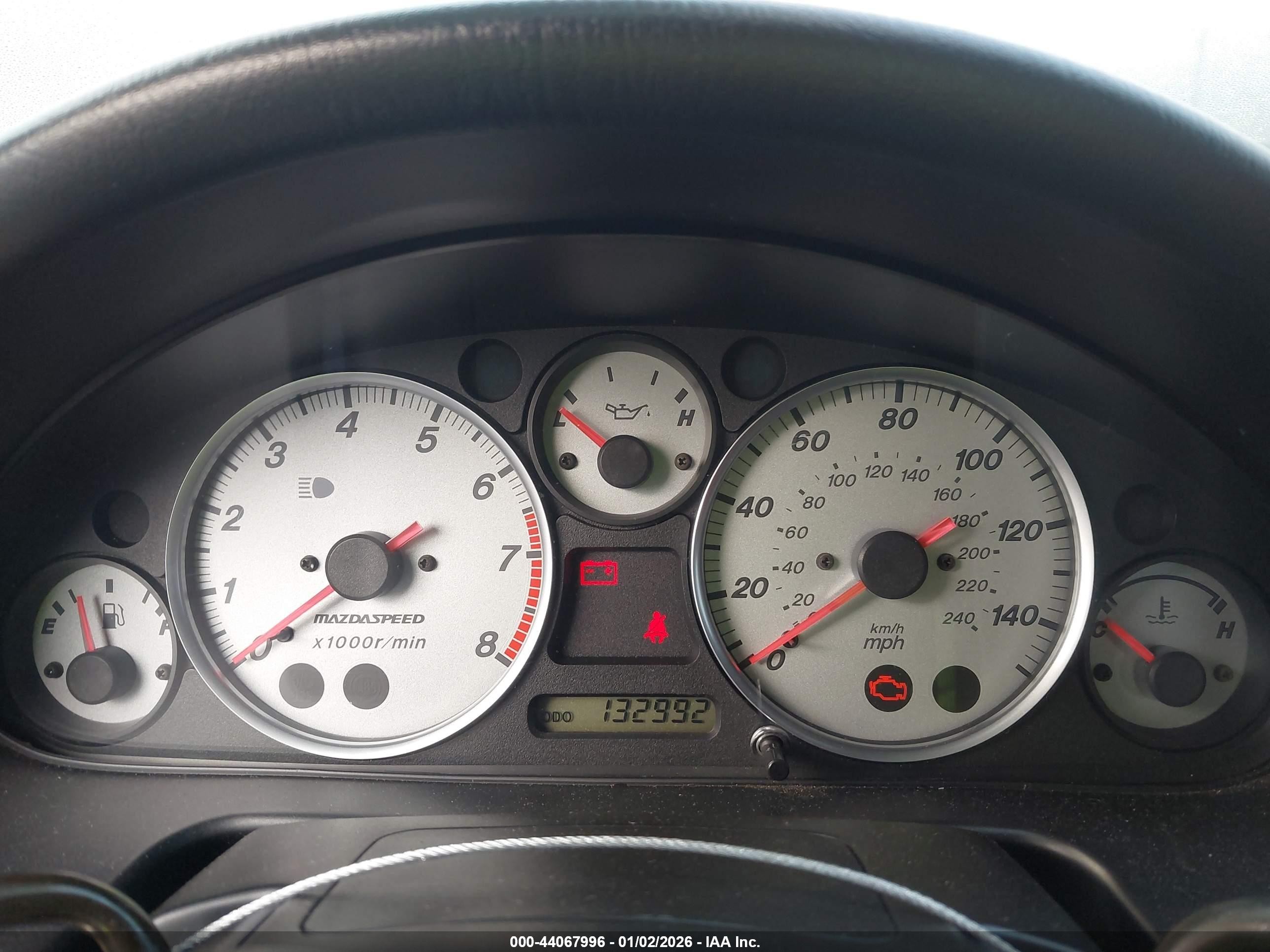 2004 Mazda Mazdaspeed Mx-5 Miata Cloth Серебряный vin: JM1NB354840408572