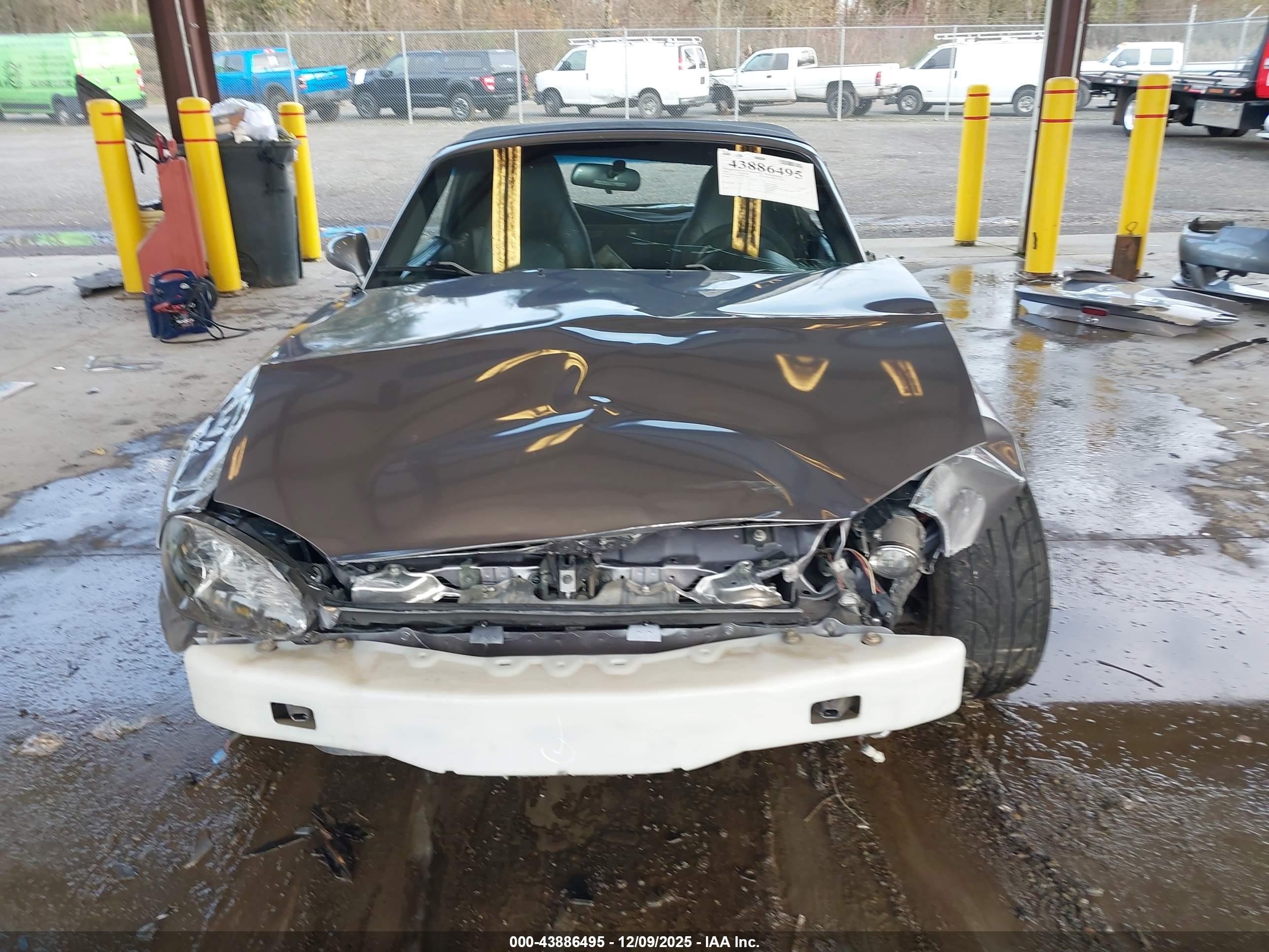 2004 Mazda Mazdaspeed Mx-5 Miata Cloth Серый vin: JM1NB354940407026
