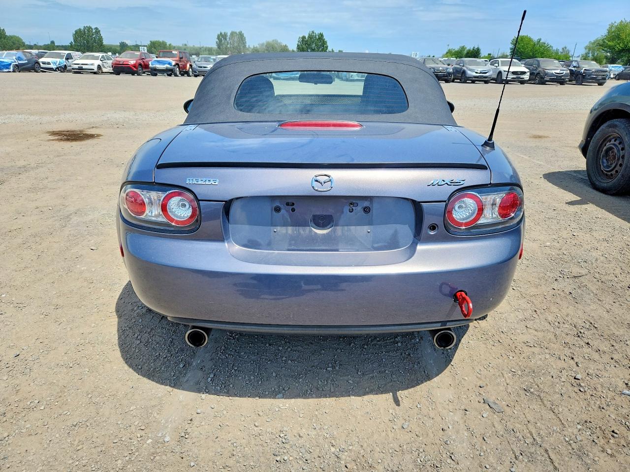 2007 Mazda Mx-5 Miata Gray vin: JM1NC15F170133523