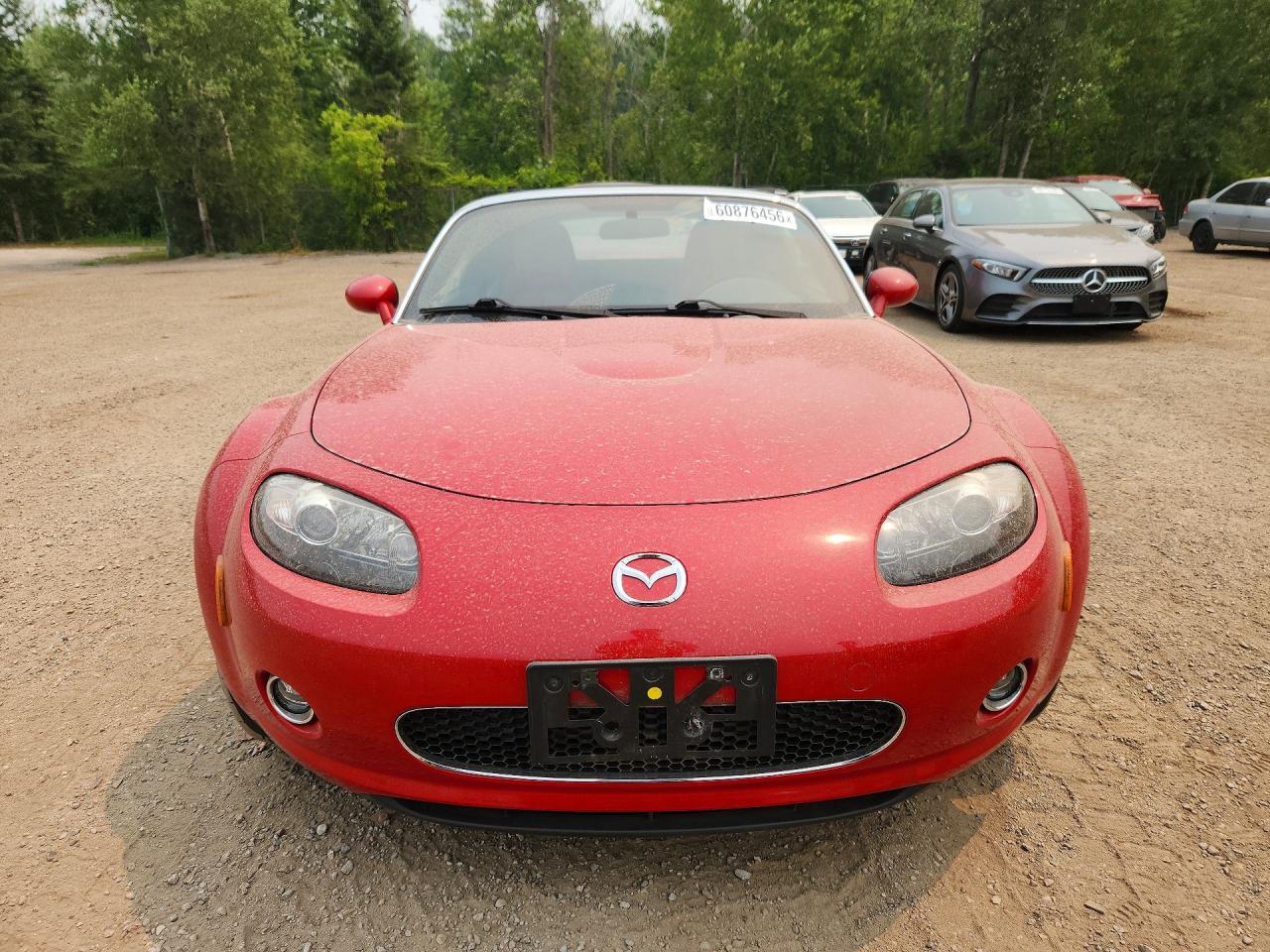 2006 Mazda Mx-5 Miata Red vin: JM1NC15F960102079