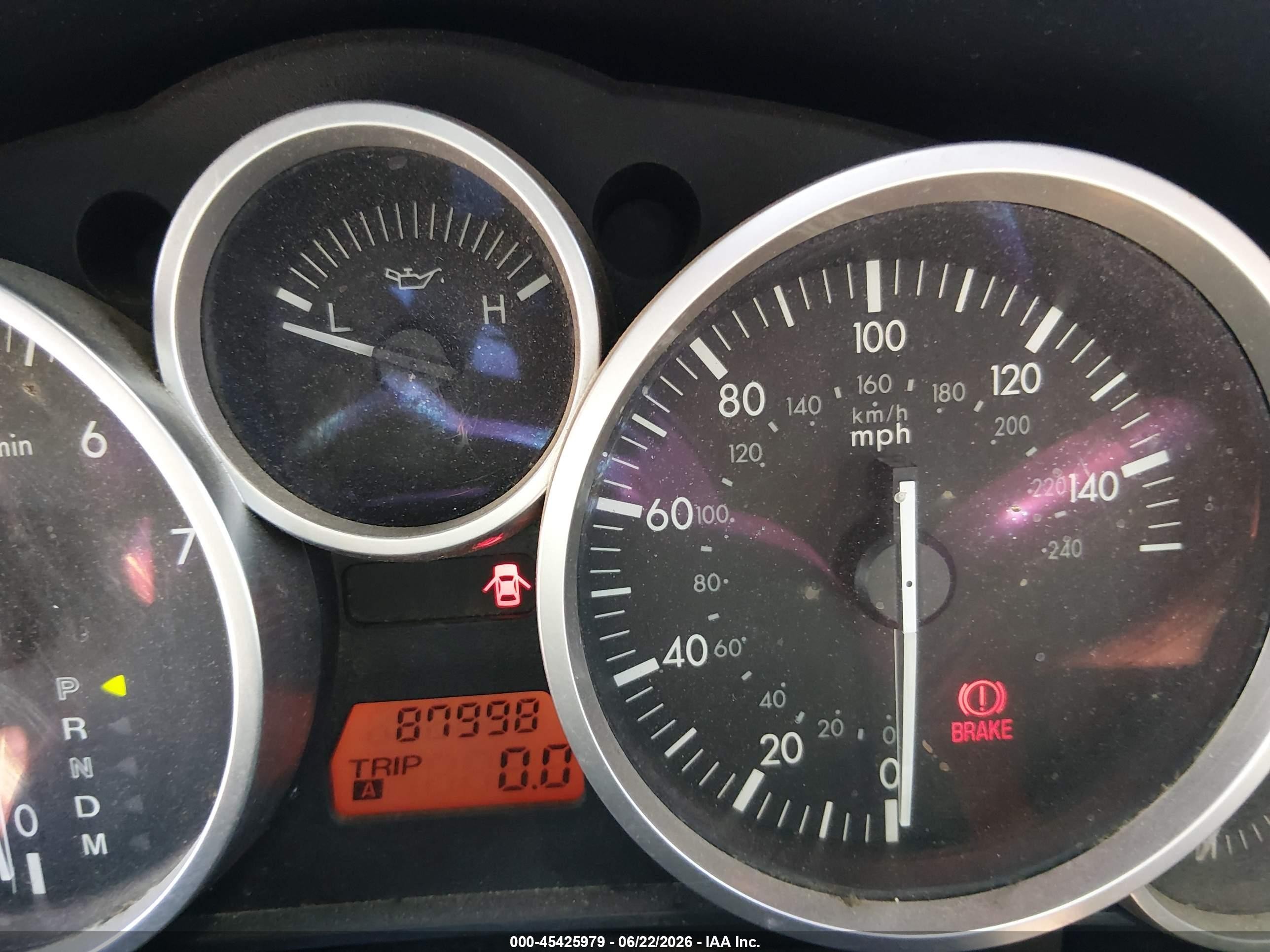 2007 Mazda Mx-5 Grand Touring Red vin: JM1NC25F070127377