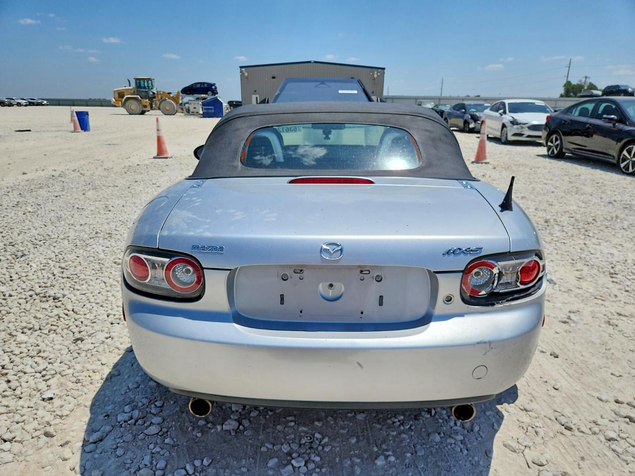 2008 Mazda Mx-5 Miata Silver vin: JM1NC25F080148389