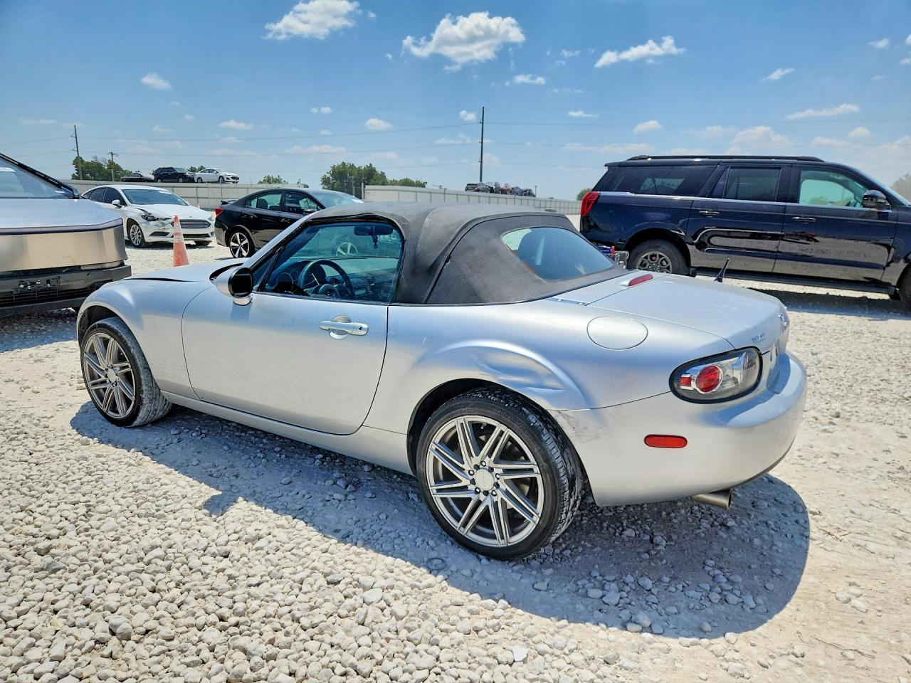 2008 Mazda Mx-5 Miata Silver vin: JM1NC25F080148389