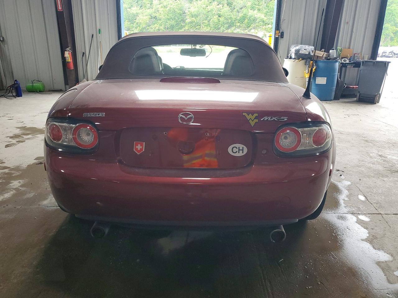 2008 Mazda Mx-5 Miata Красный vin: JM1NC25F080152071