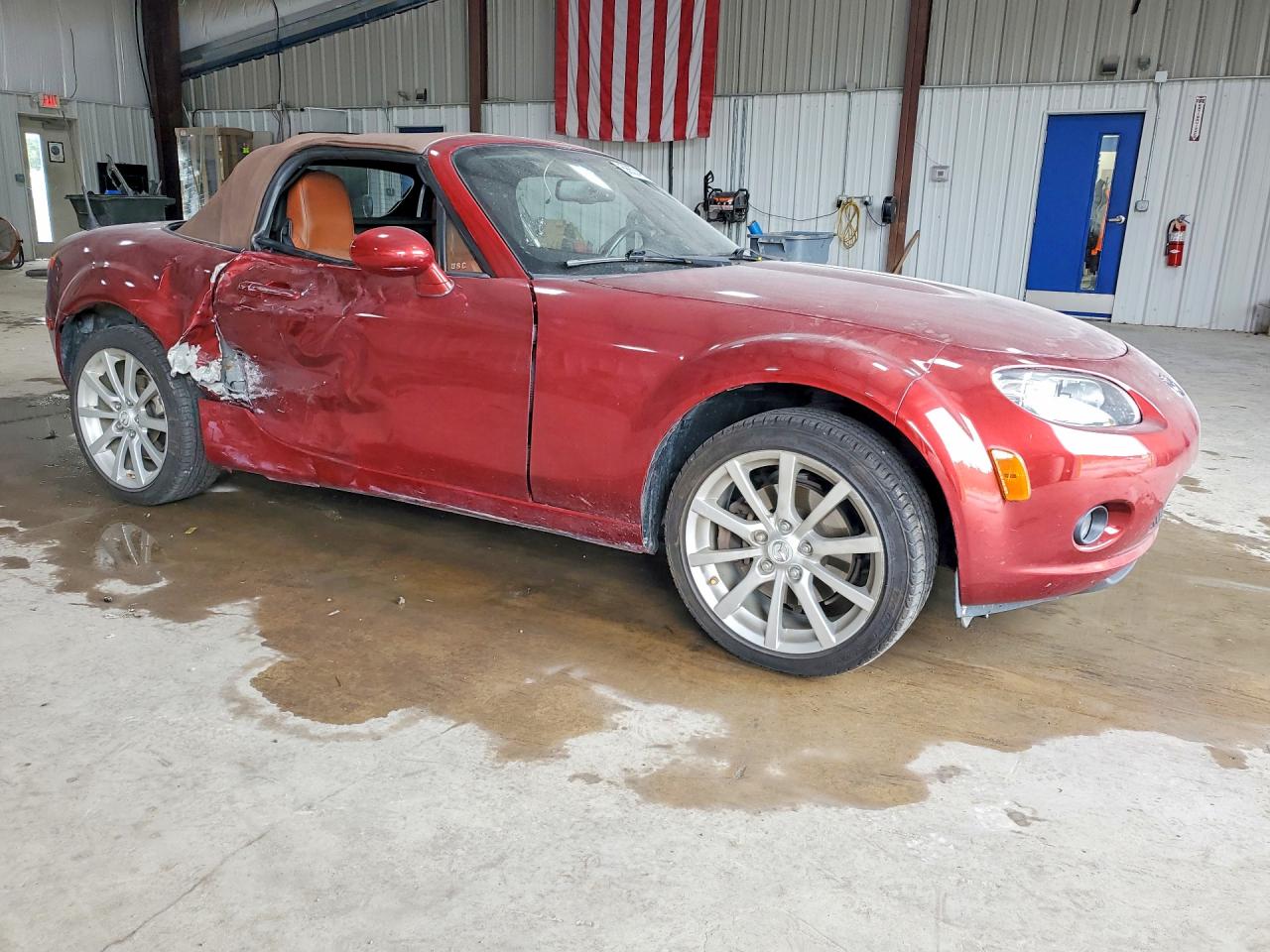 2008 Mazda Mx-5 Miata Красный vin: JM1NC25F080152071