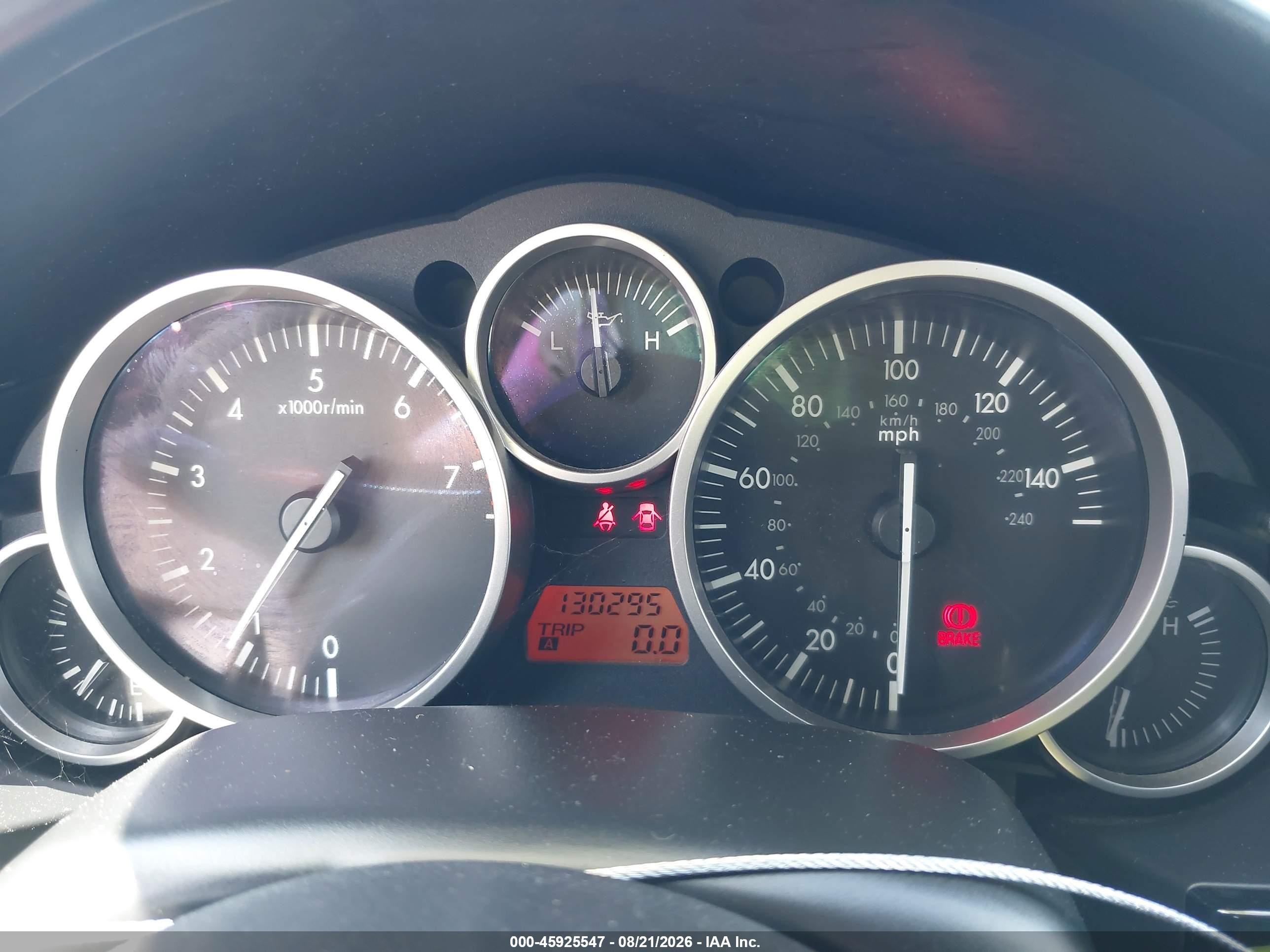 2007 Mazda Mx-5 Sport Blue vin: JM1NC25F170126318