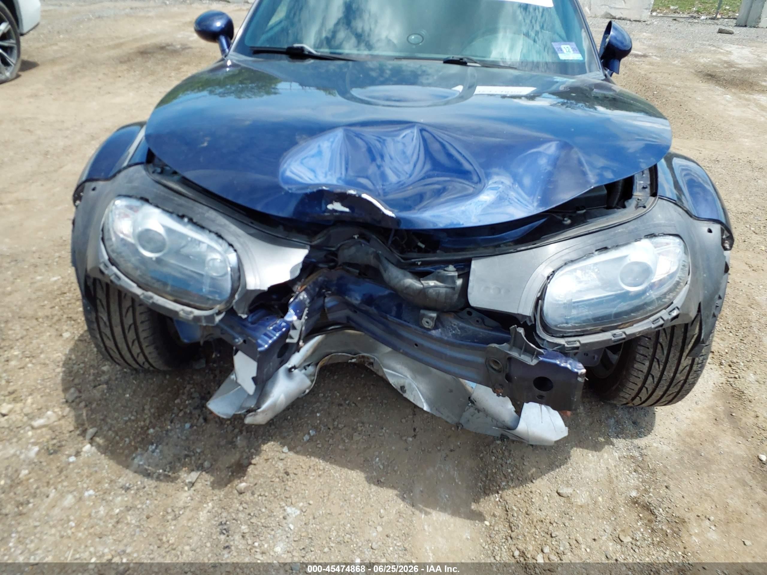 2007 Mazda Mx-5 Grand Touring Dark Blue vin: JM1NC25F170133771