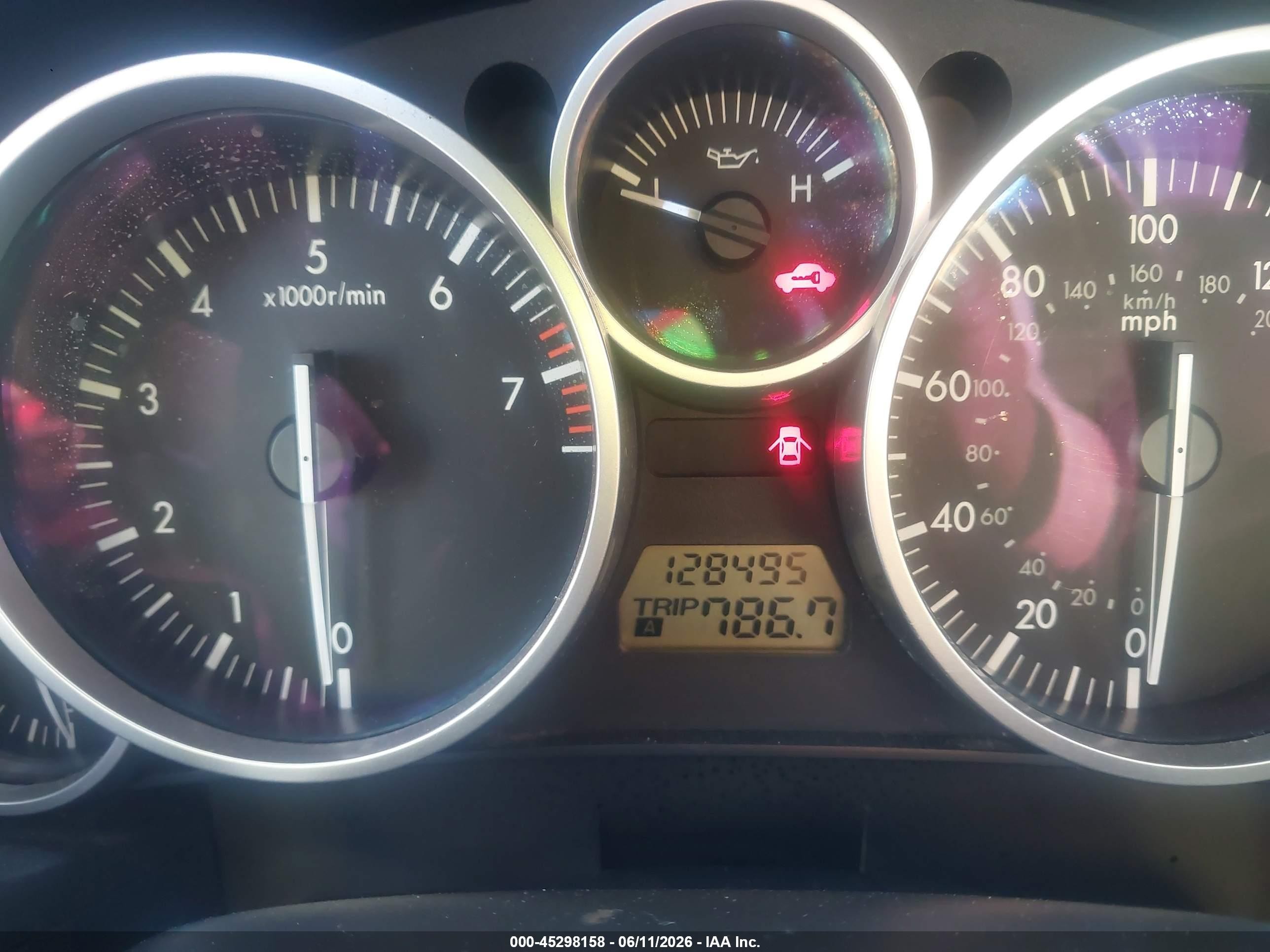 2007 Mazda Mx-5 Touring Gray vin: JM1NC25F170133883